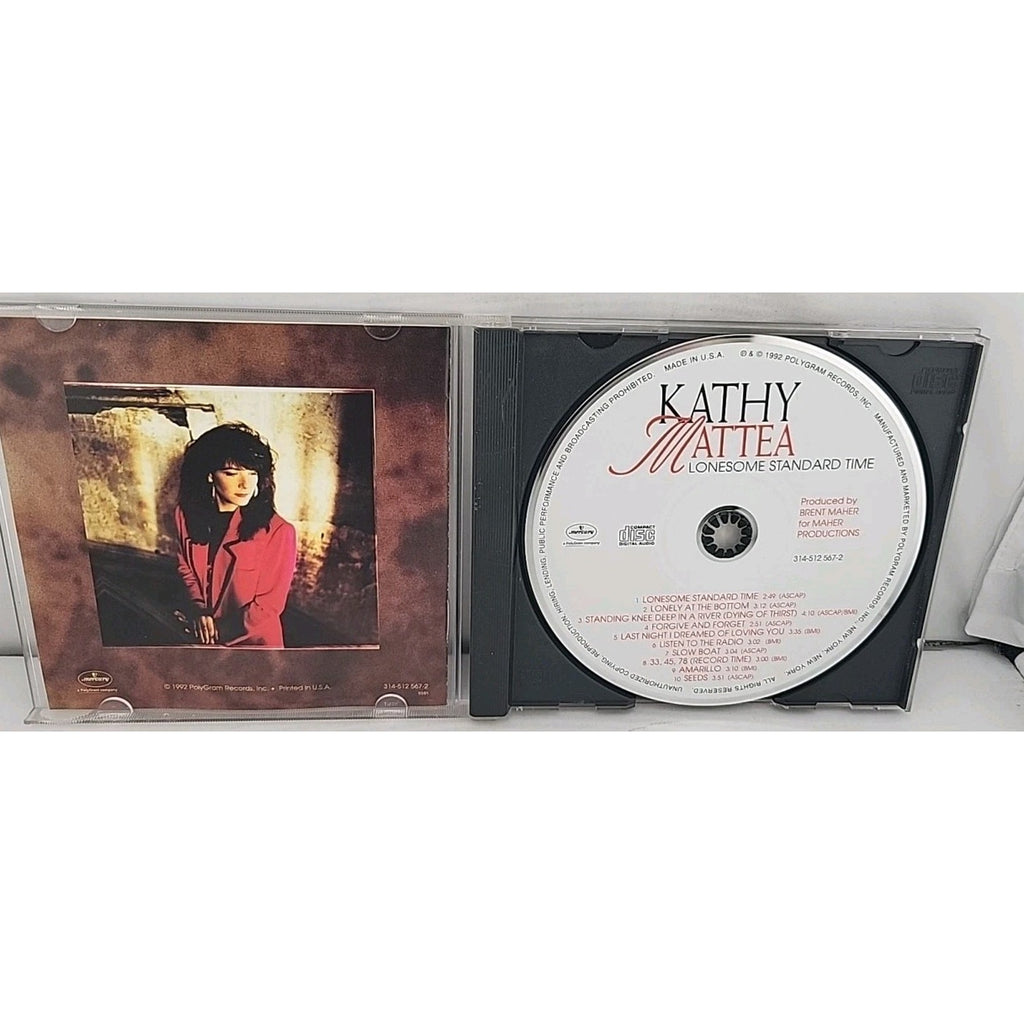 Lonesome Standard Time by Mattea, Kathy (CD, 1994)