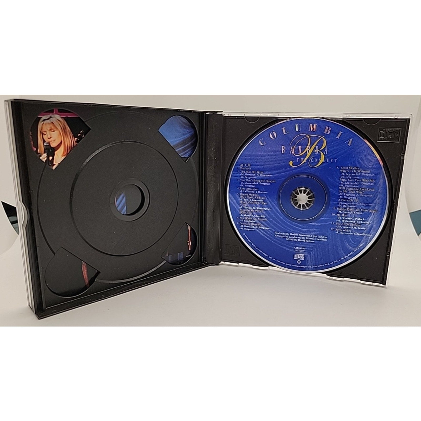Concert Recorded Live at Madison Square by Barbra Streisand (CD, 1994)