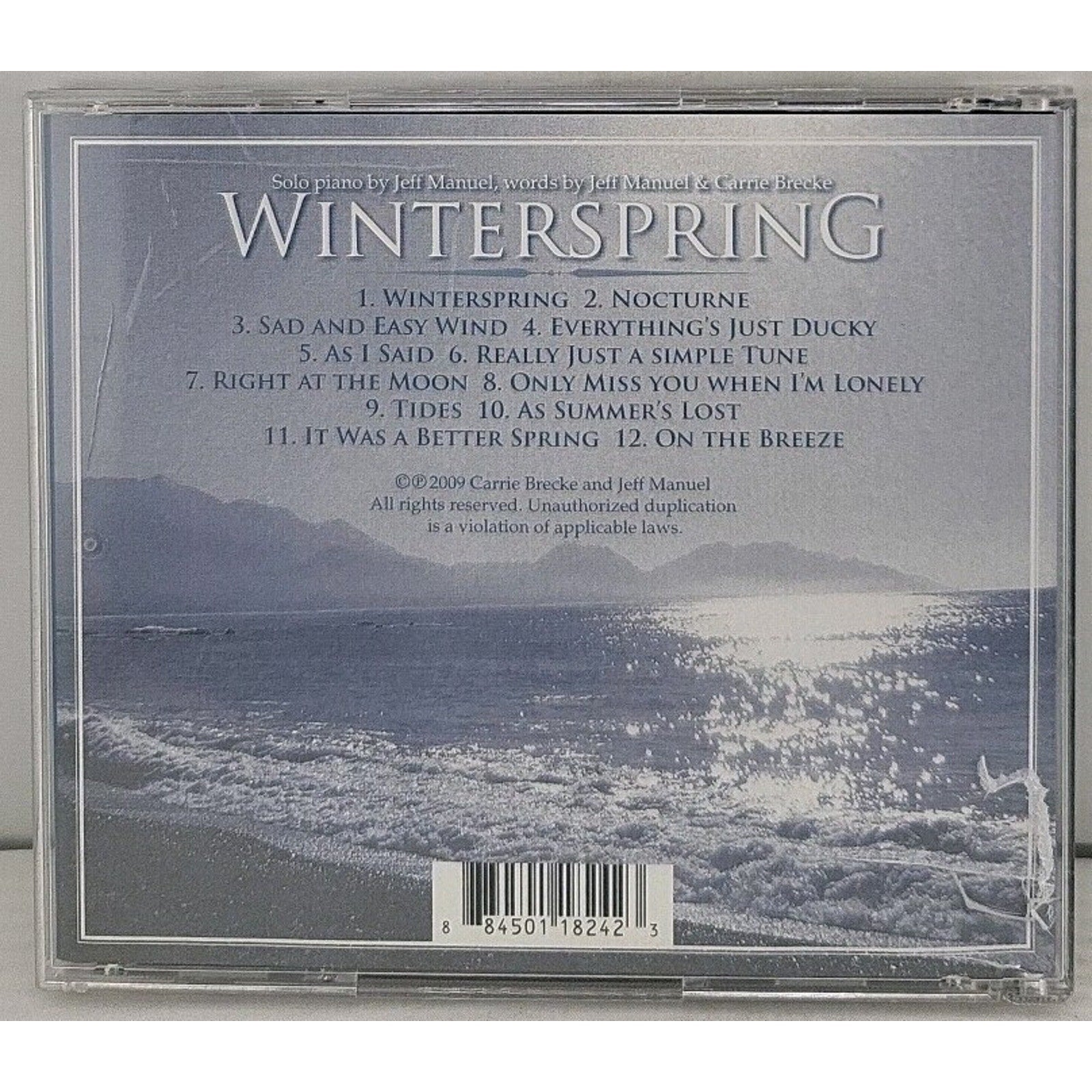 Winterspring by Jeff Manuel (CD, 2009)