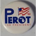 Perot For President Button