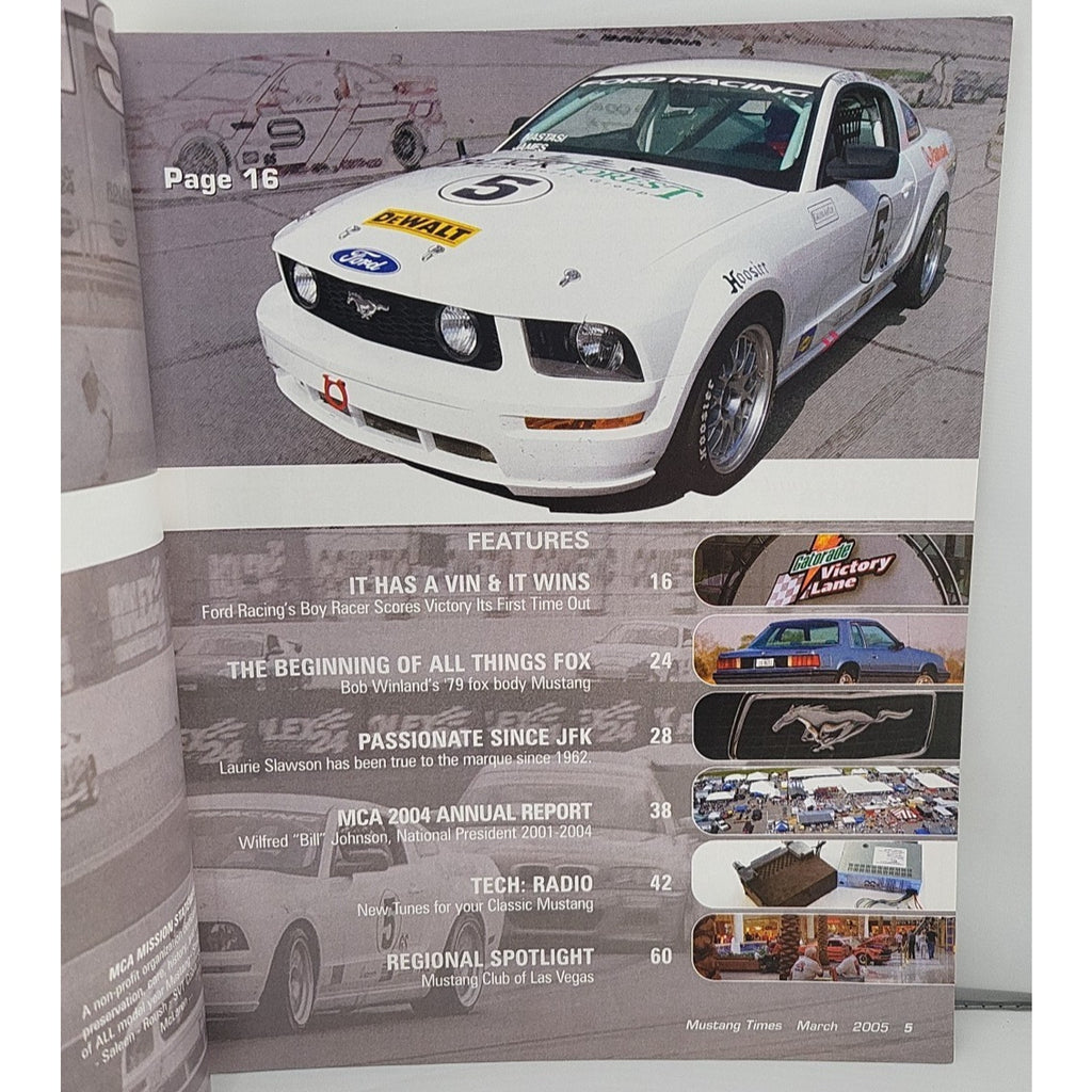 Mustang Times March 2005 Volume 29 #3