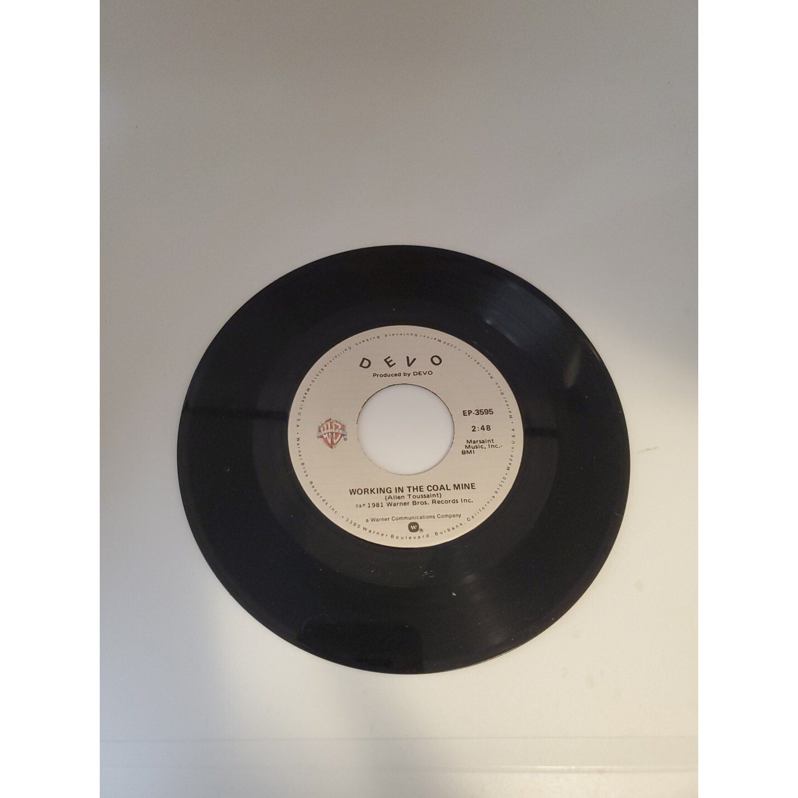 Working In The Coal Mine Allen Toussaint (Record)