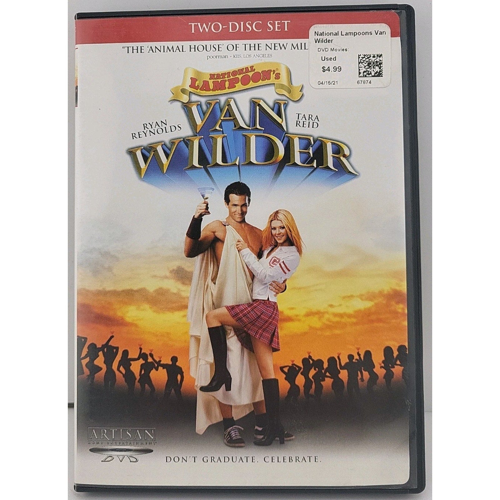 National Lampoons Van Wilder DVD 2 Disc Set Movie