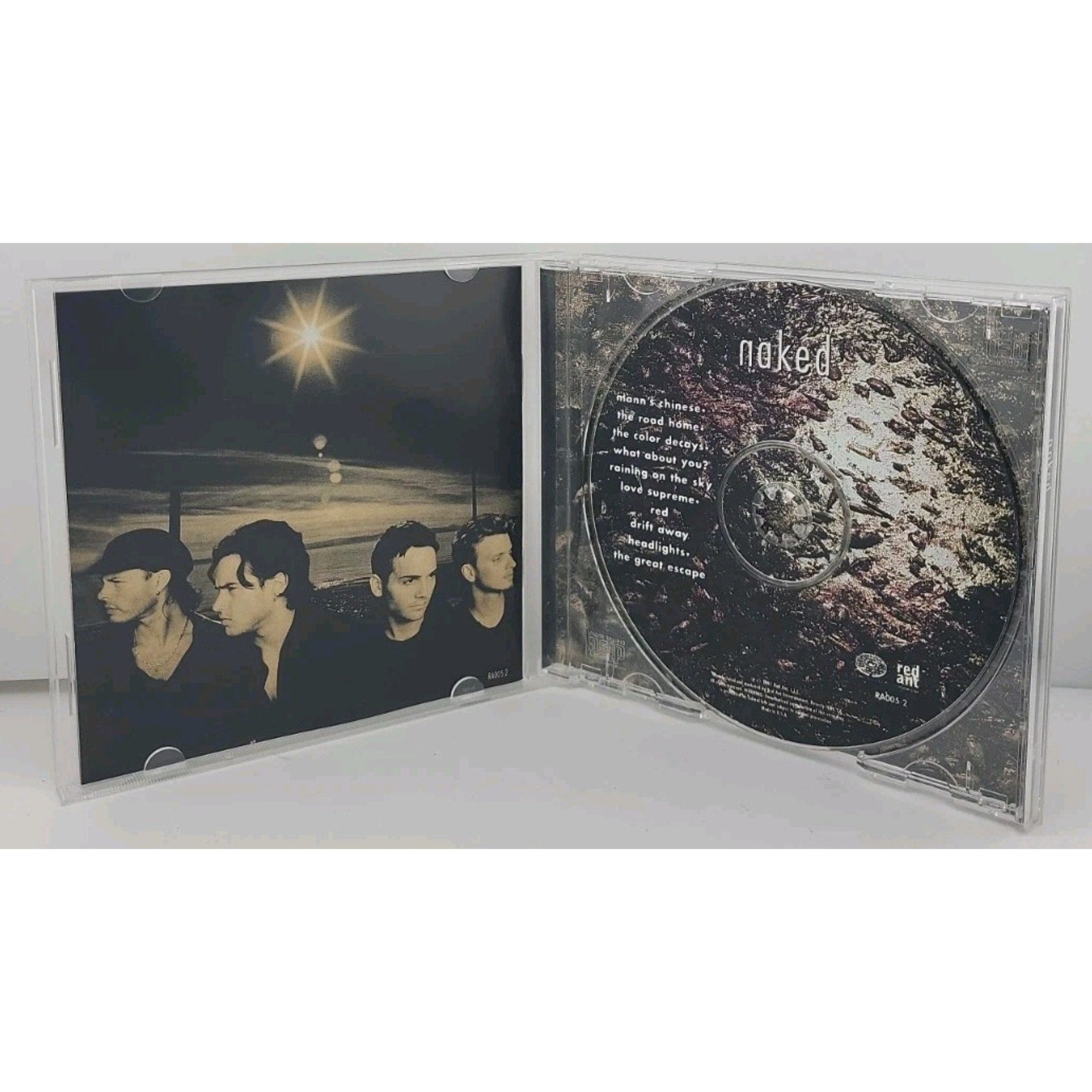 Naked by Naked (CD 1997 Red Aunt Records)