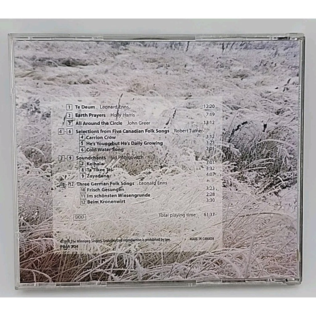 Prairie Voices The Winnipeg Singers CD