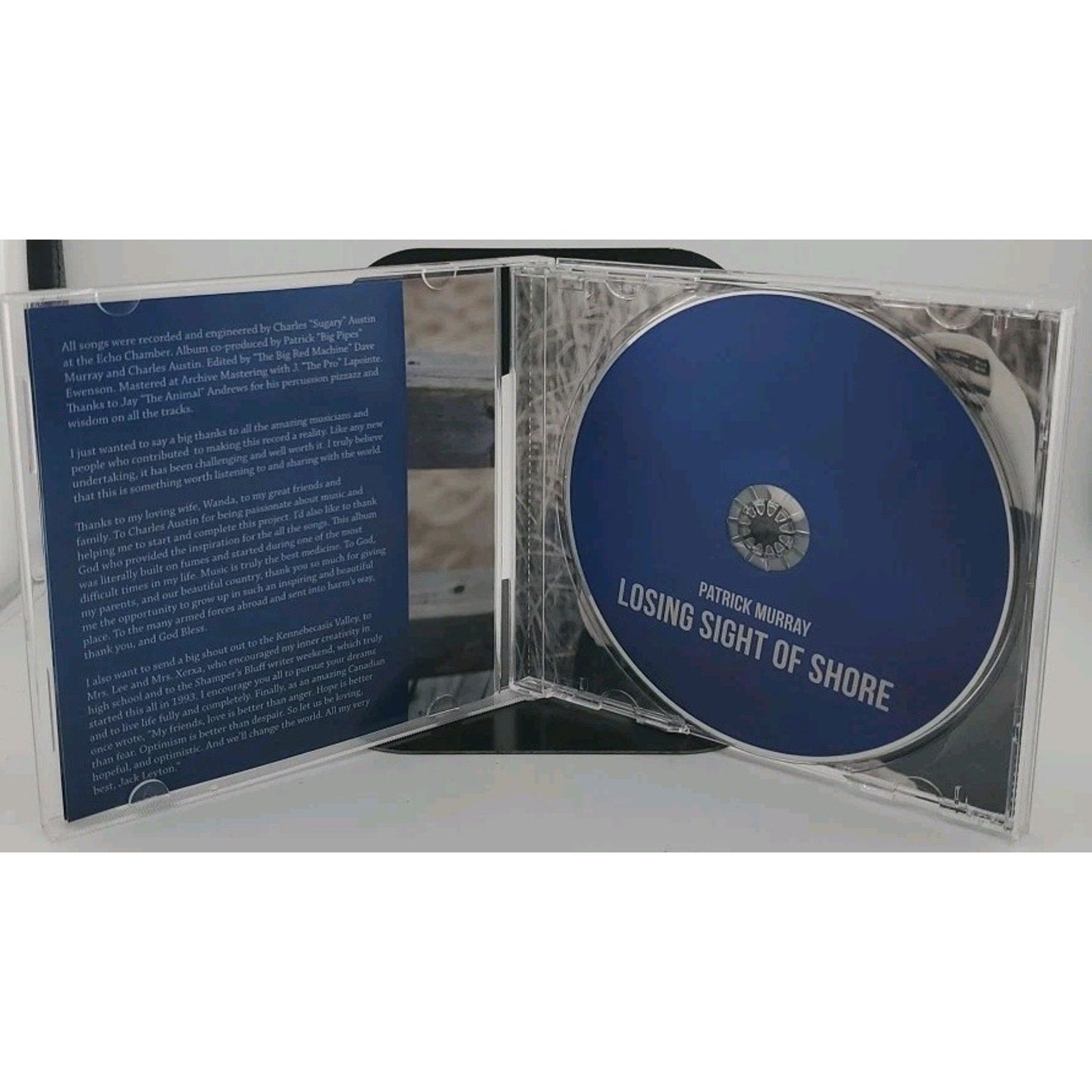 Losing Sight of Shore by Patrick Murray (CD, 2013)