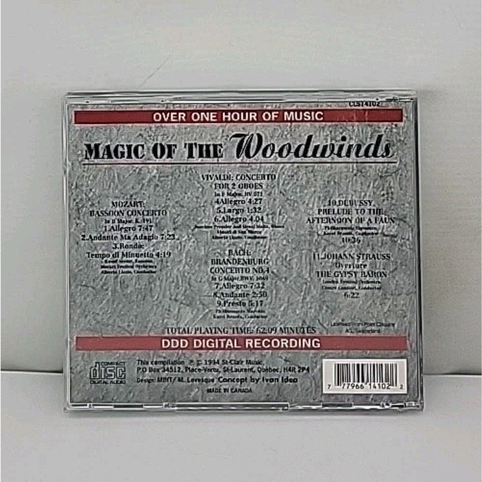 Magic of Woodwinds - Music CD - Magic of the Woodwinds - 1995-08-01 - Romantic