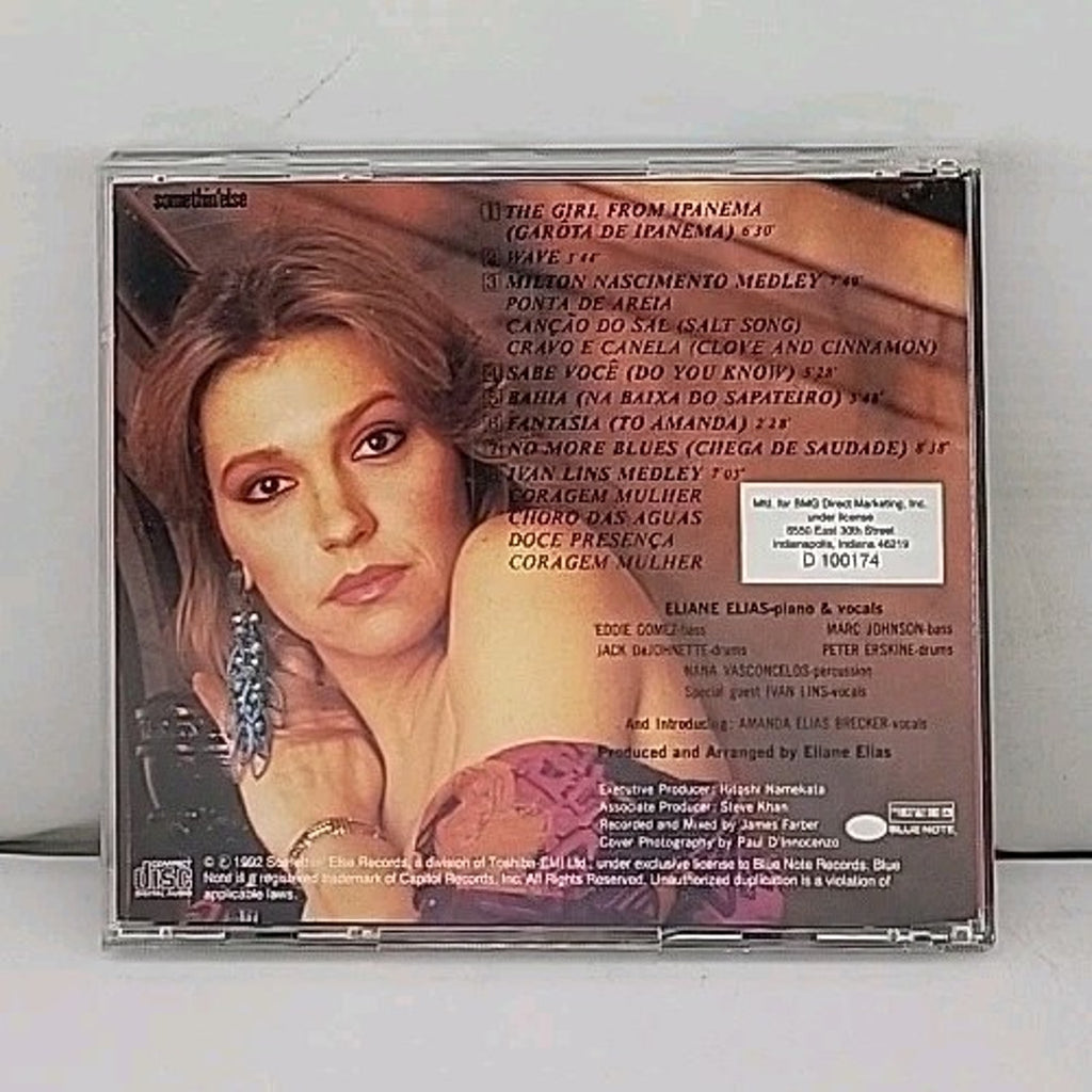 Fantasia by Eliane Elias (CD, Sep-1992, Blue Note (Label))