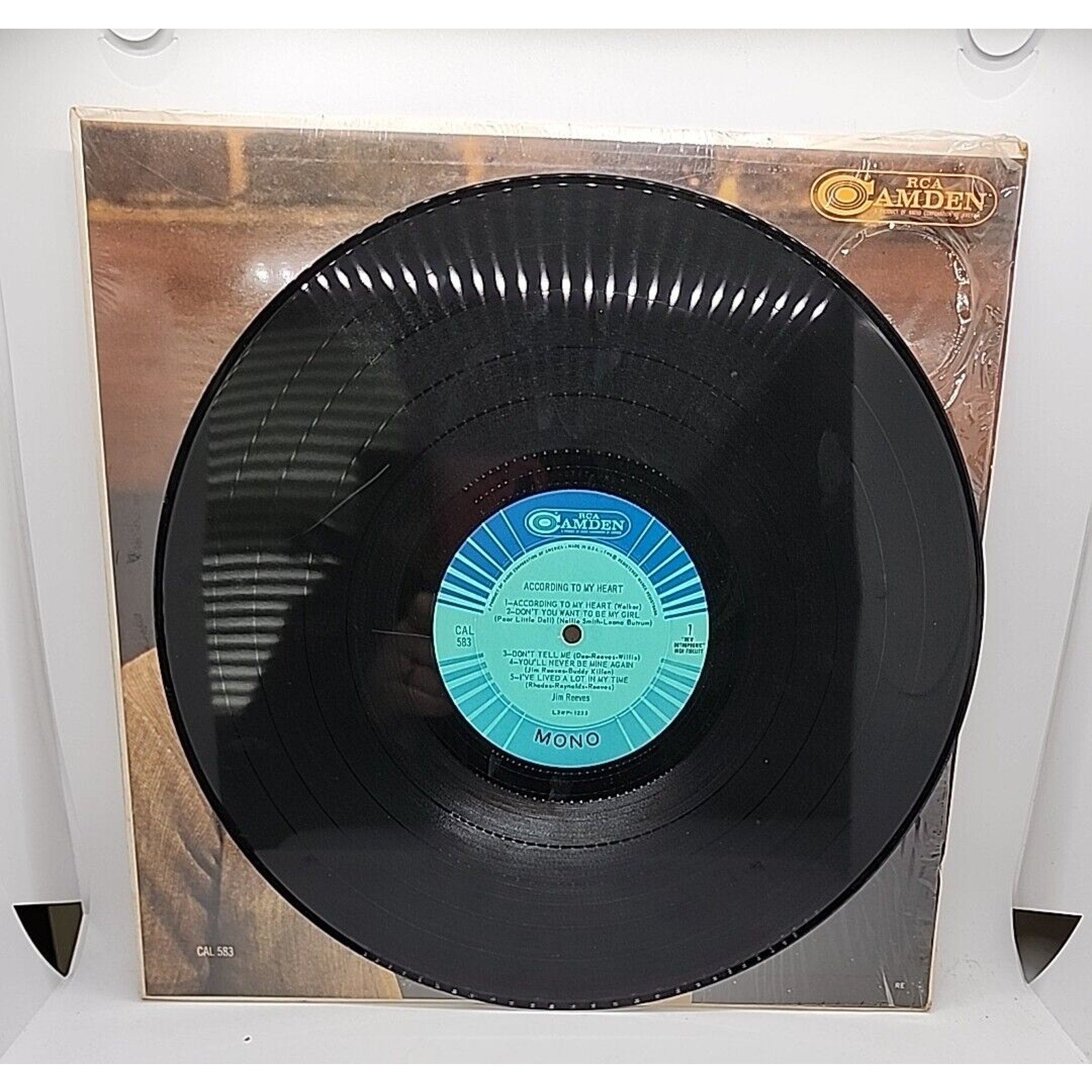 Jim Reeves According to My Heart (Record)