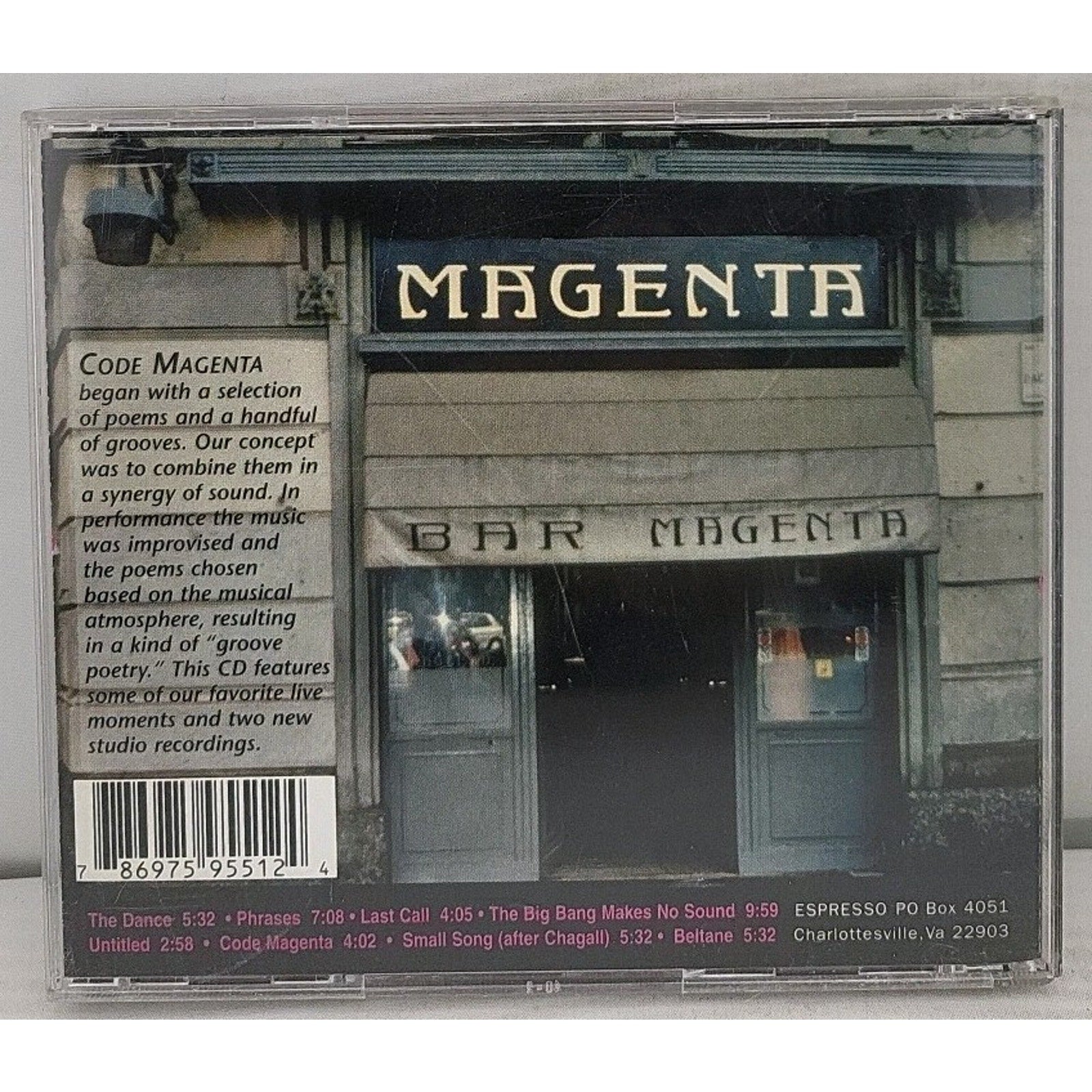Code Magenta by Code Magenta (CD, 2008)