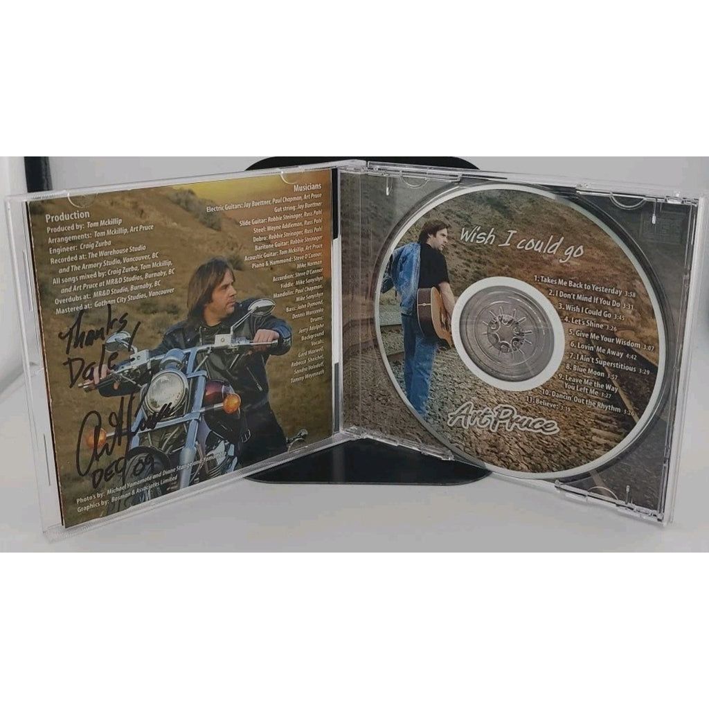 Art Pruce - Wish I Could Go CD