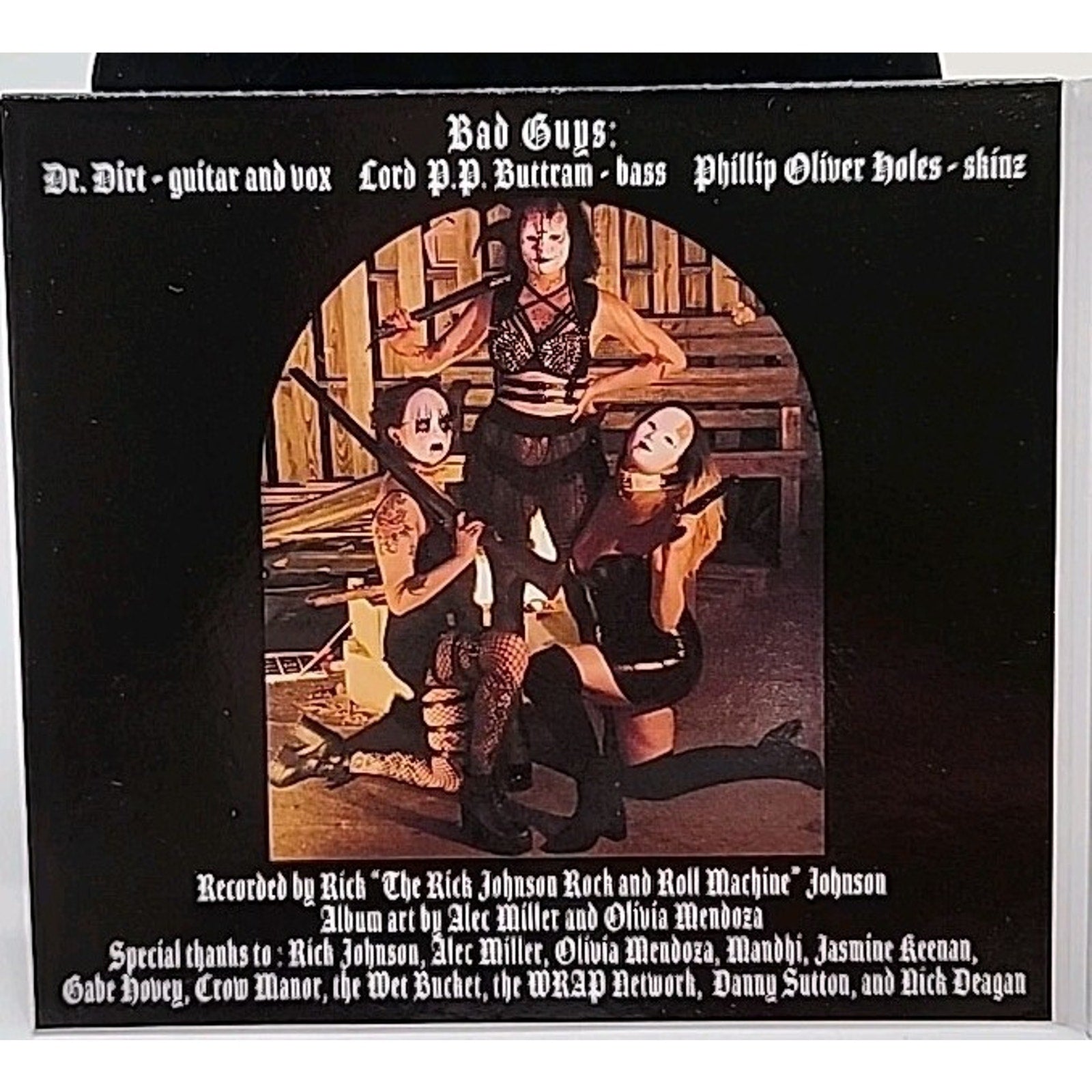 Rock And Roll Bad Guys Death By Misadventure (CDr)