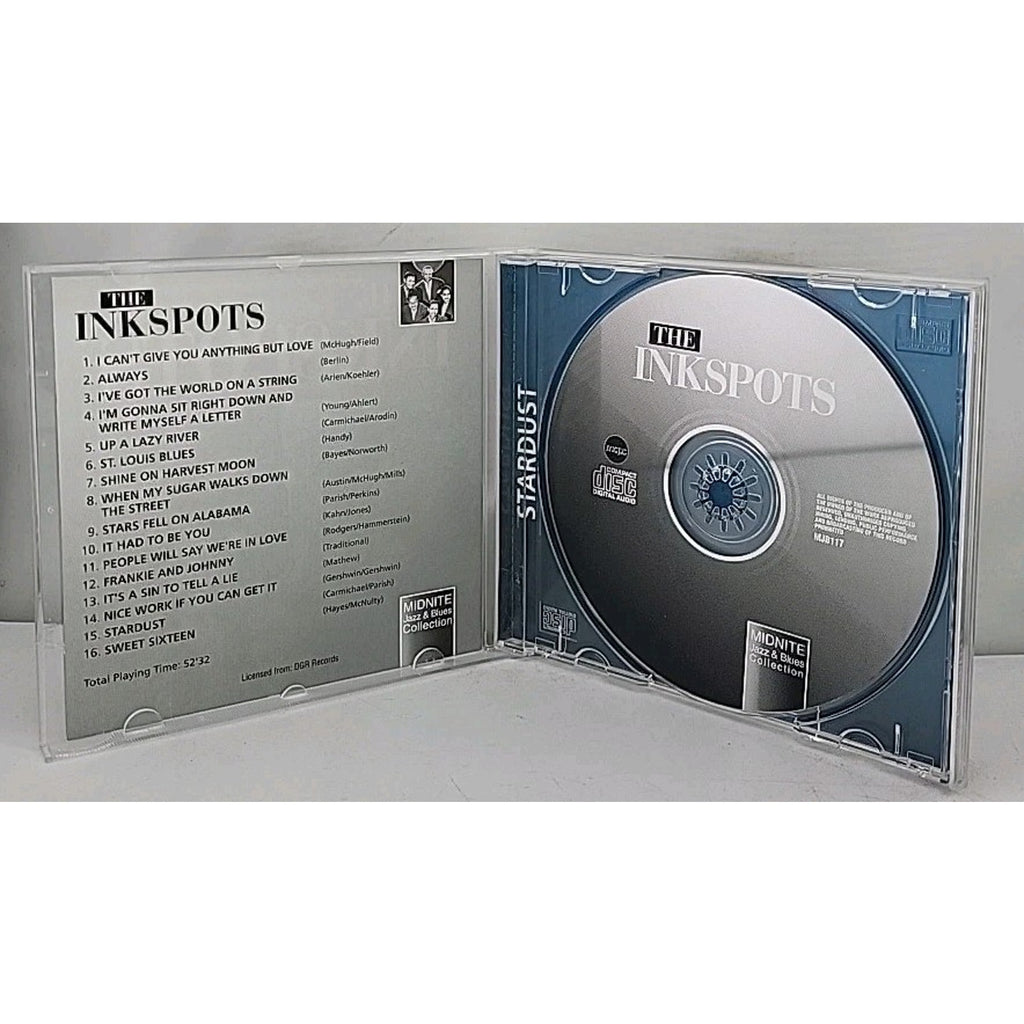 The Ink Spots Stardust Midinite Jazz Blues Collection CD 2002