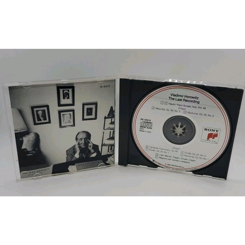 Last Recording by Vladimir Horowitz (CD, 1990)