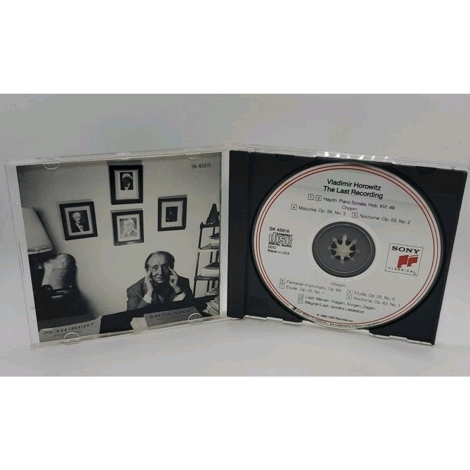Last Recording by Vladimir Horowitz (CD, 1990)