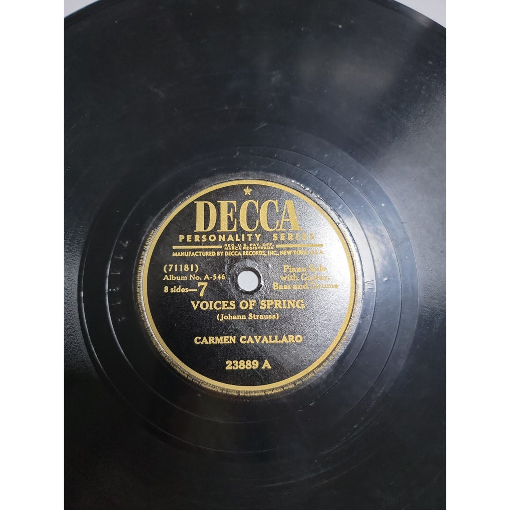 Voices Of Spring/You And You By Johann Strauss Record