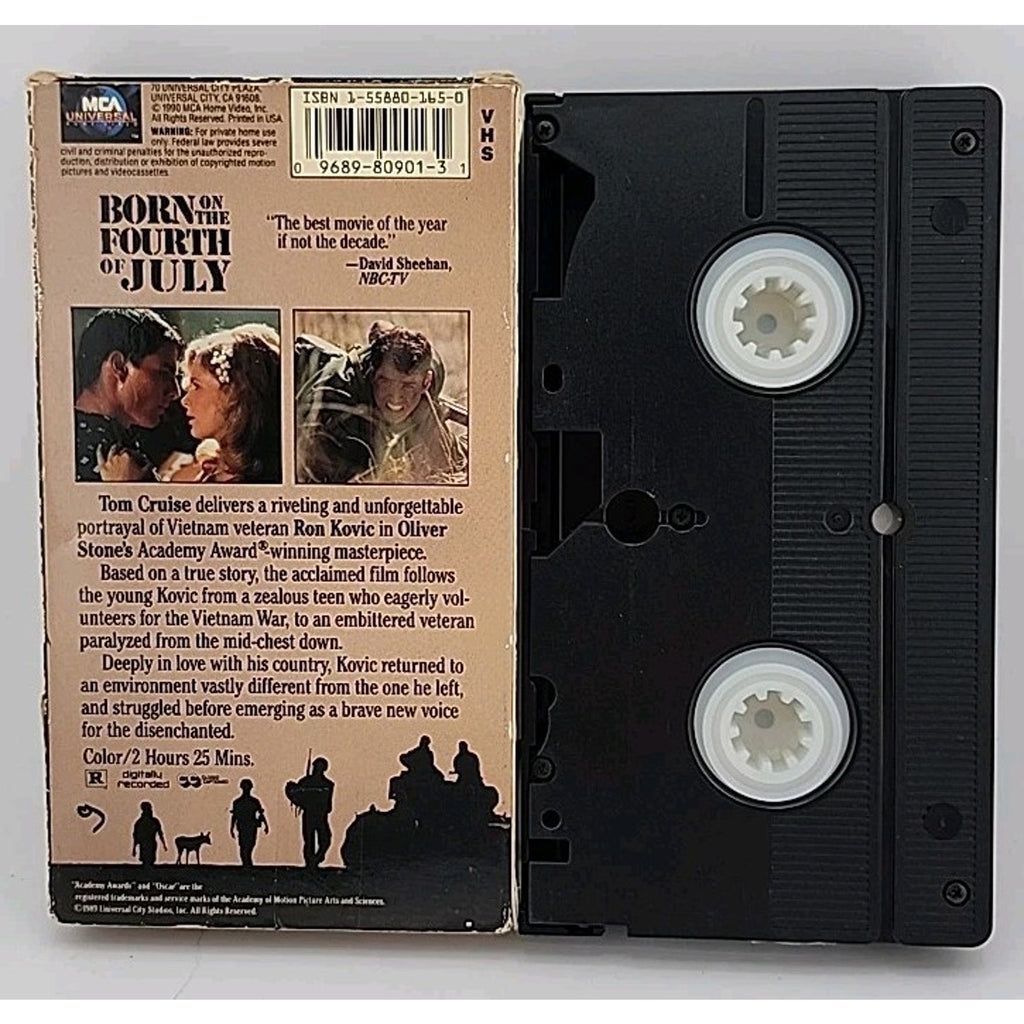 Born on the Fourth of July (VHS, 1989)