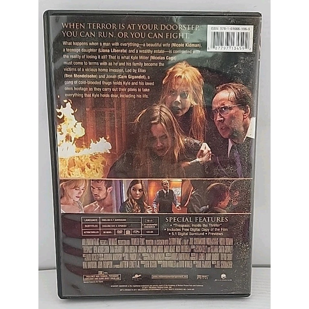 Trespass (DVD, 2011)