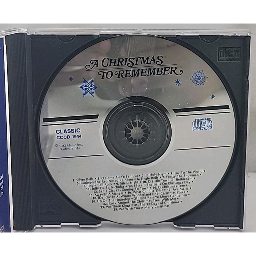 Various Artists : A Christmas To Remember CD