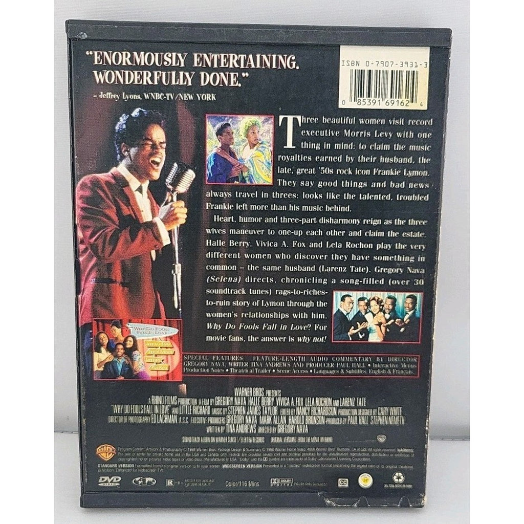 Why Do Fools Fall In Love (DVD, 1998)