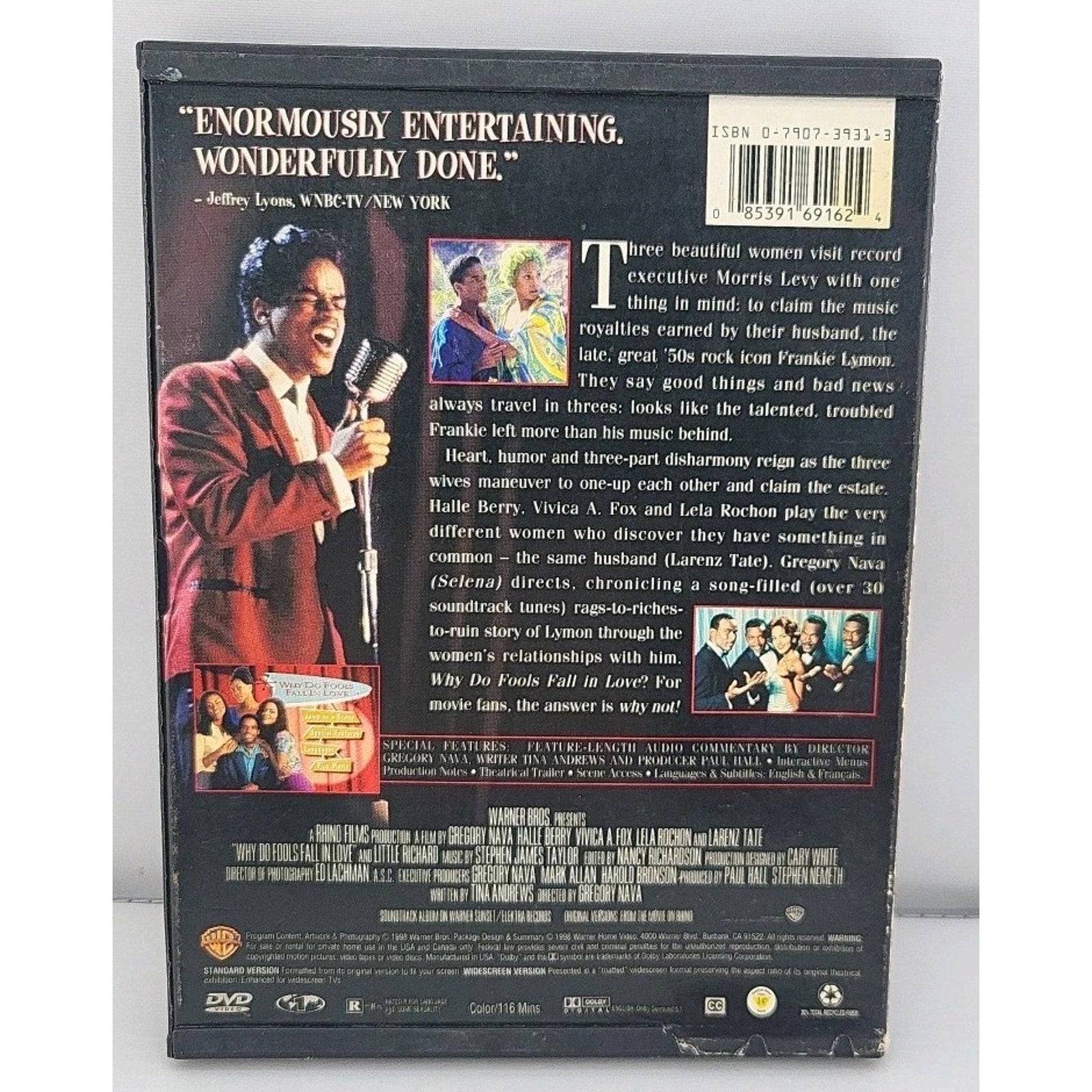 Why Do Fools Fall In Love (DVD, 1998)