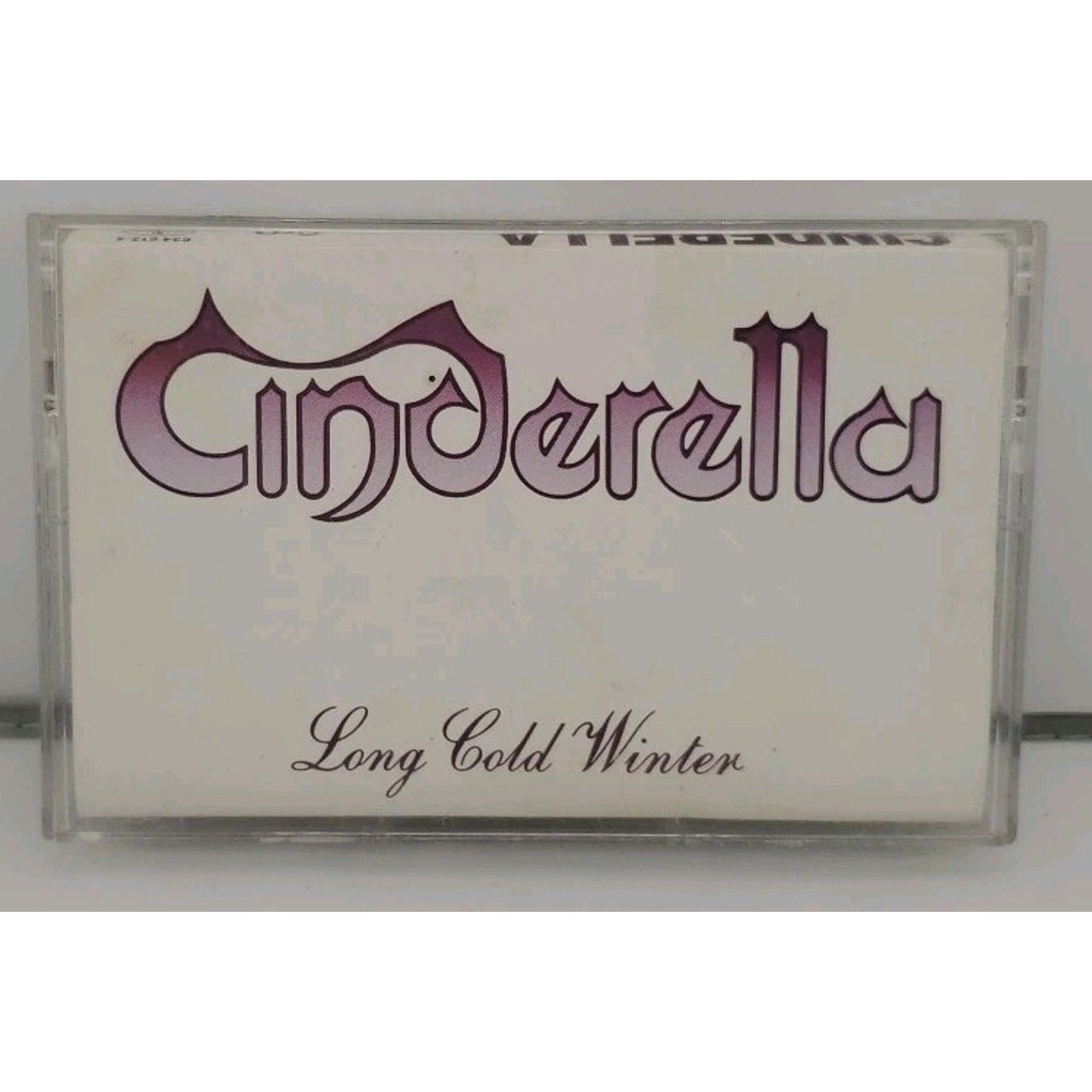 Long Cold Winter by Cinderella (Cassette, 1990)