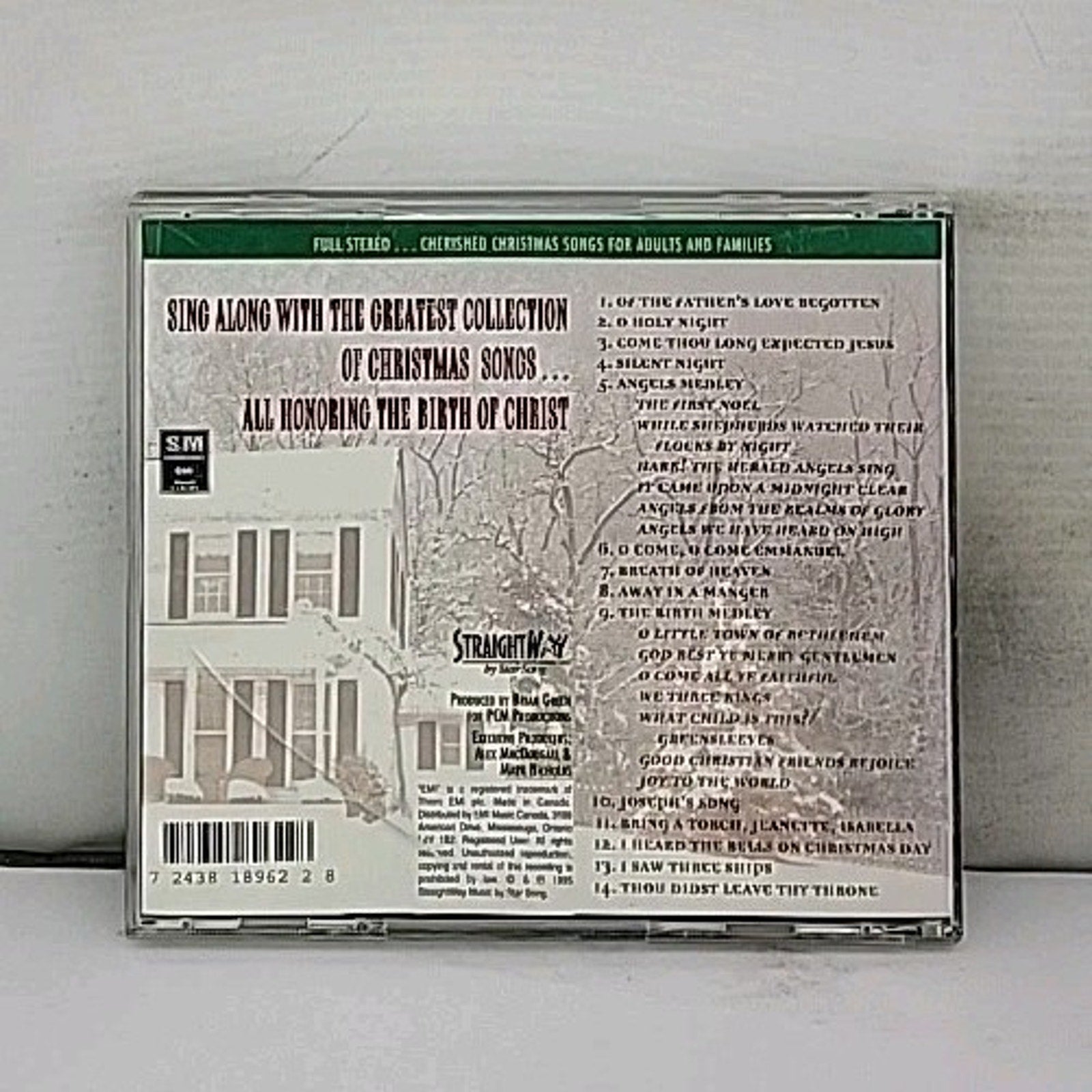 25 Christmas Songs You Love to Sing Music CD