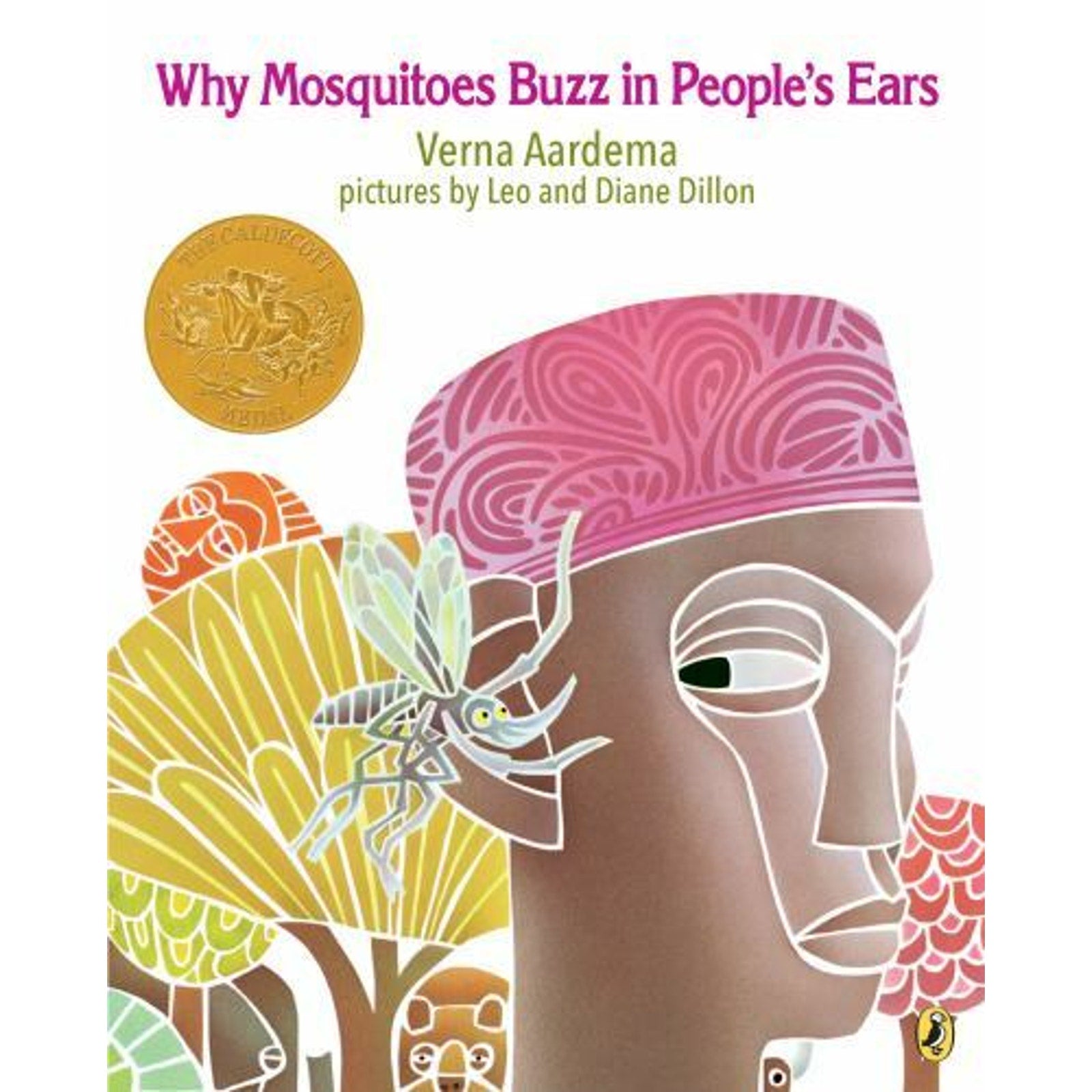 Why Mosquitoes Buzz in People's Ears by Verna Aardema (1992, Trade Paperback)
