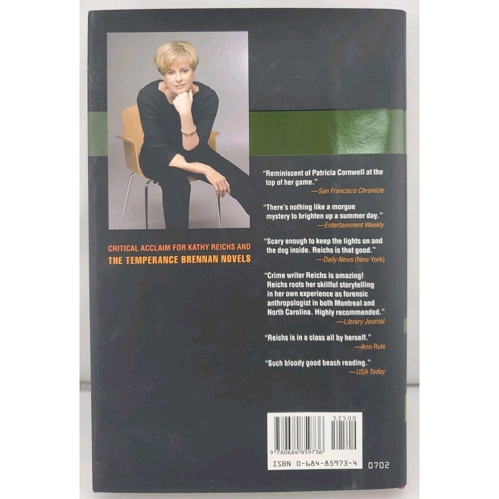 Grave Secrets by Kathy Reichs (2002, Hardcover)