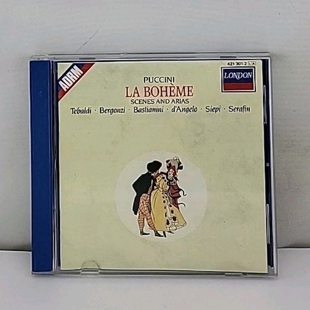 Giacomo Puccini - La Boheme- Scenes and Arias (CD, 1988)