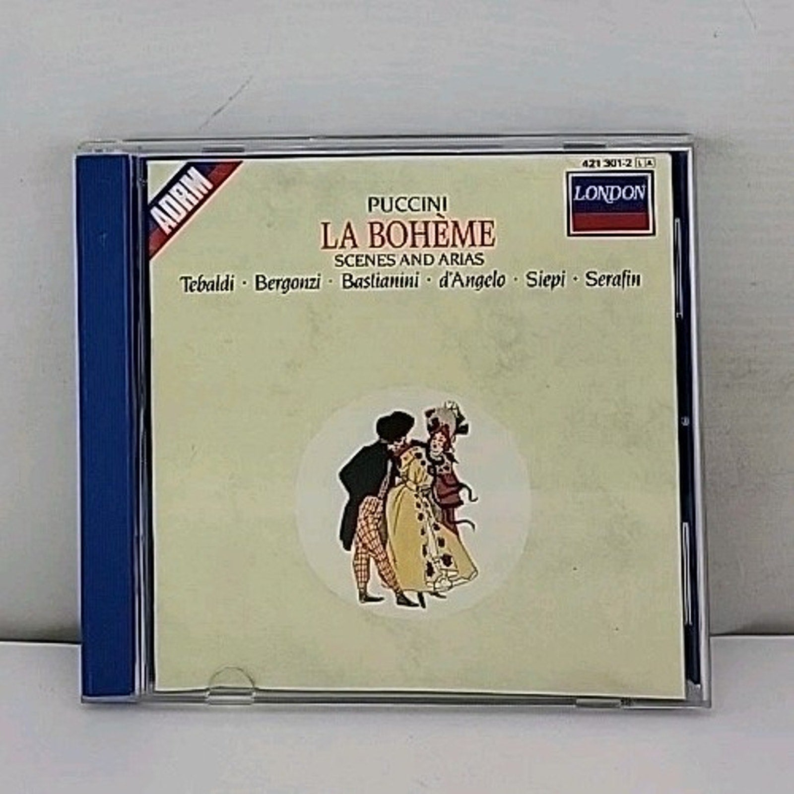 Giacomo Puccini - La Boheme- Scenes and Arias (CD, 1988)