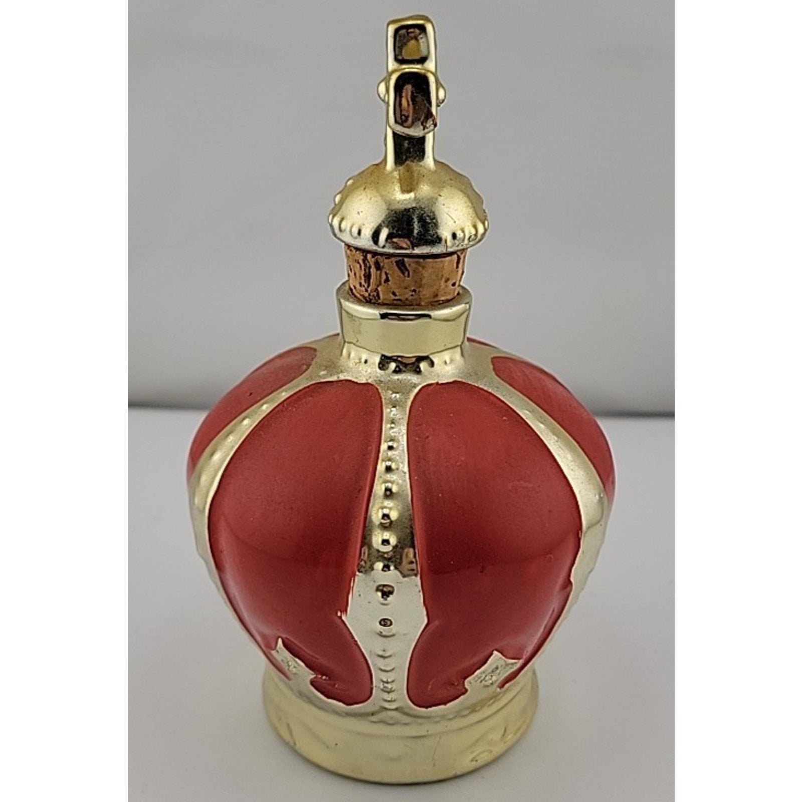 Antique Royal Crown Decanter Perfume - Central European Porcelain, 1920-1930