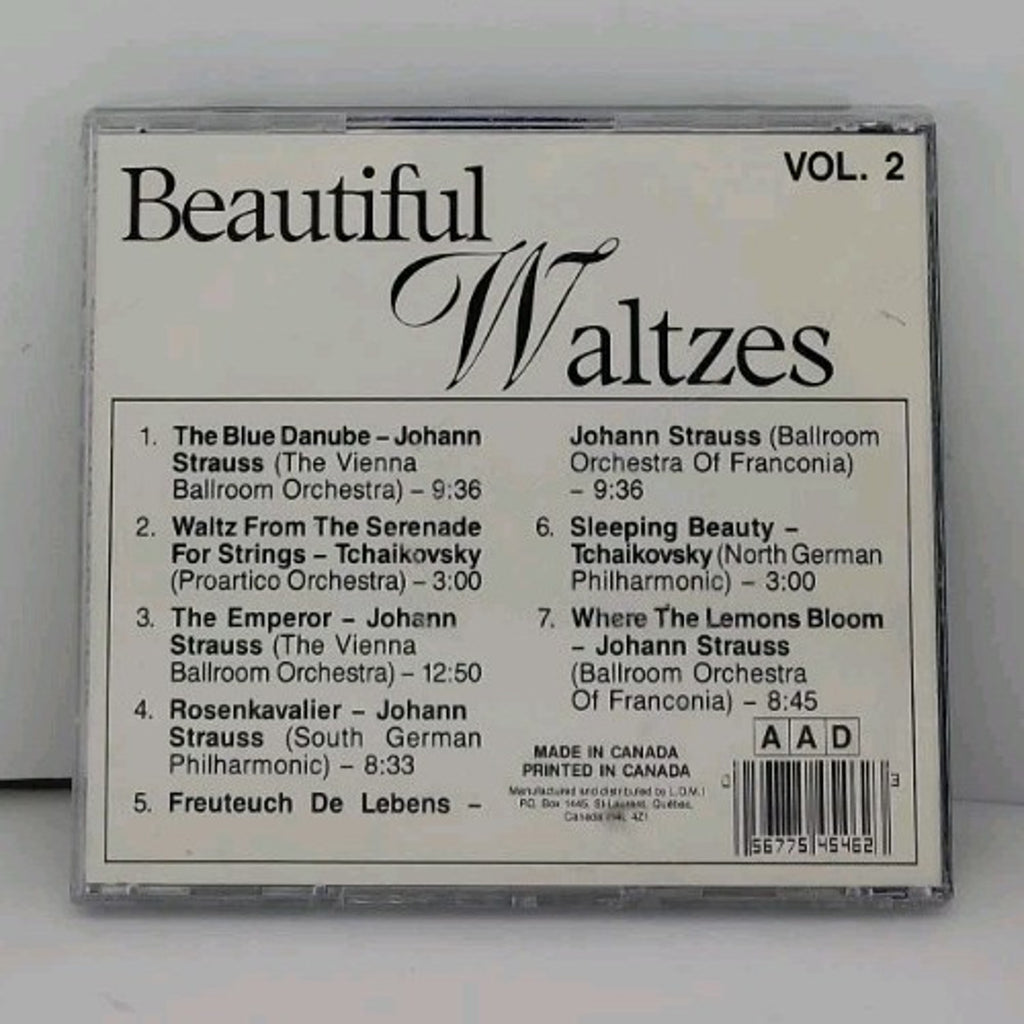 Beautiful Waltzes Volume 2 (CD) Digital Mastering