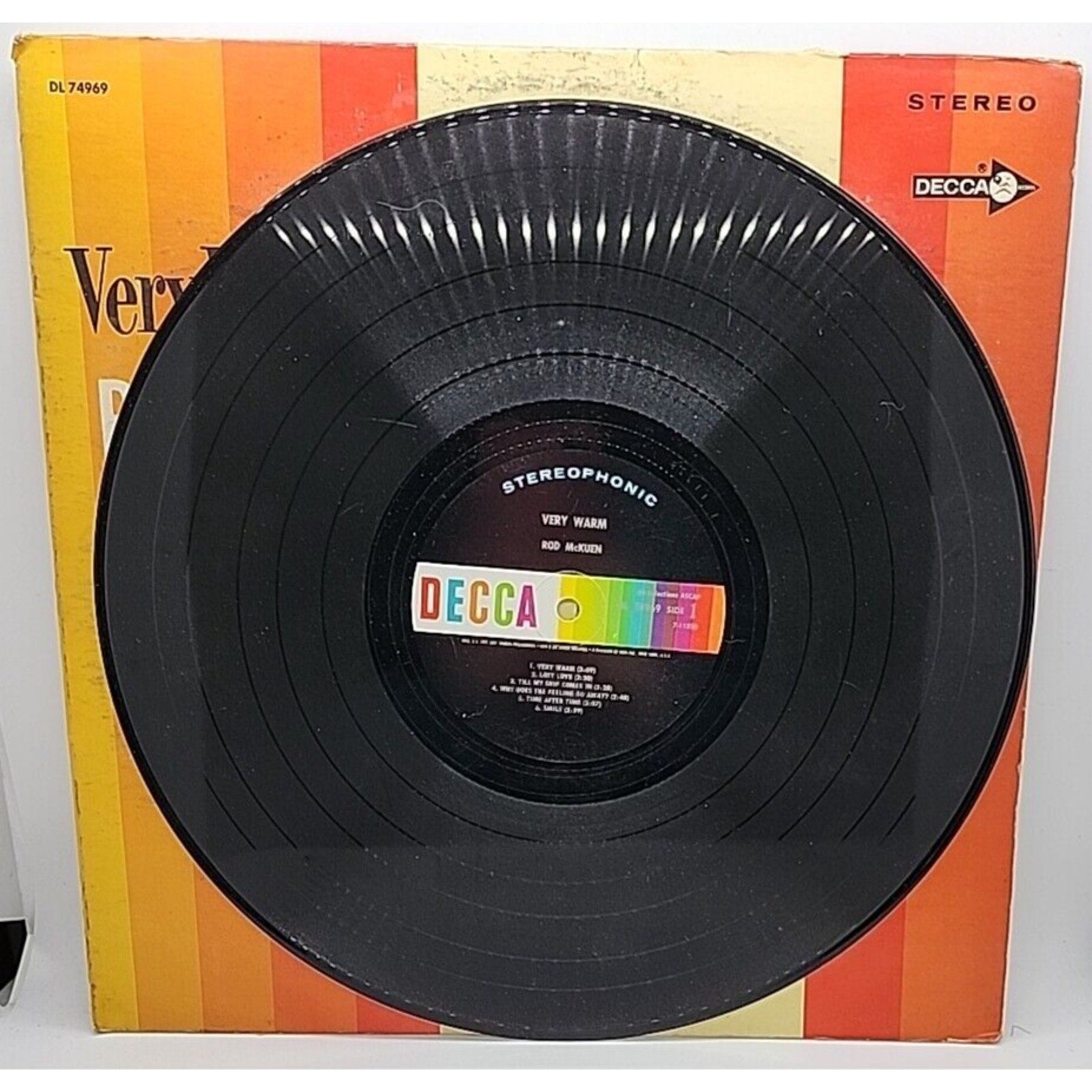 Rod McKuen – Very Warm (Record)