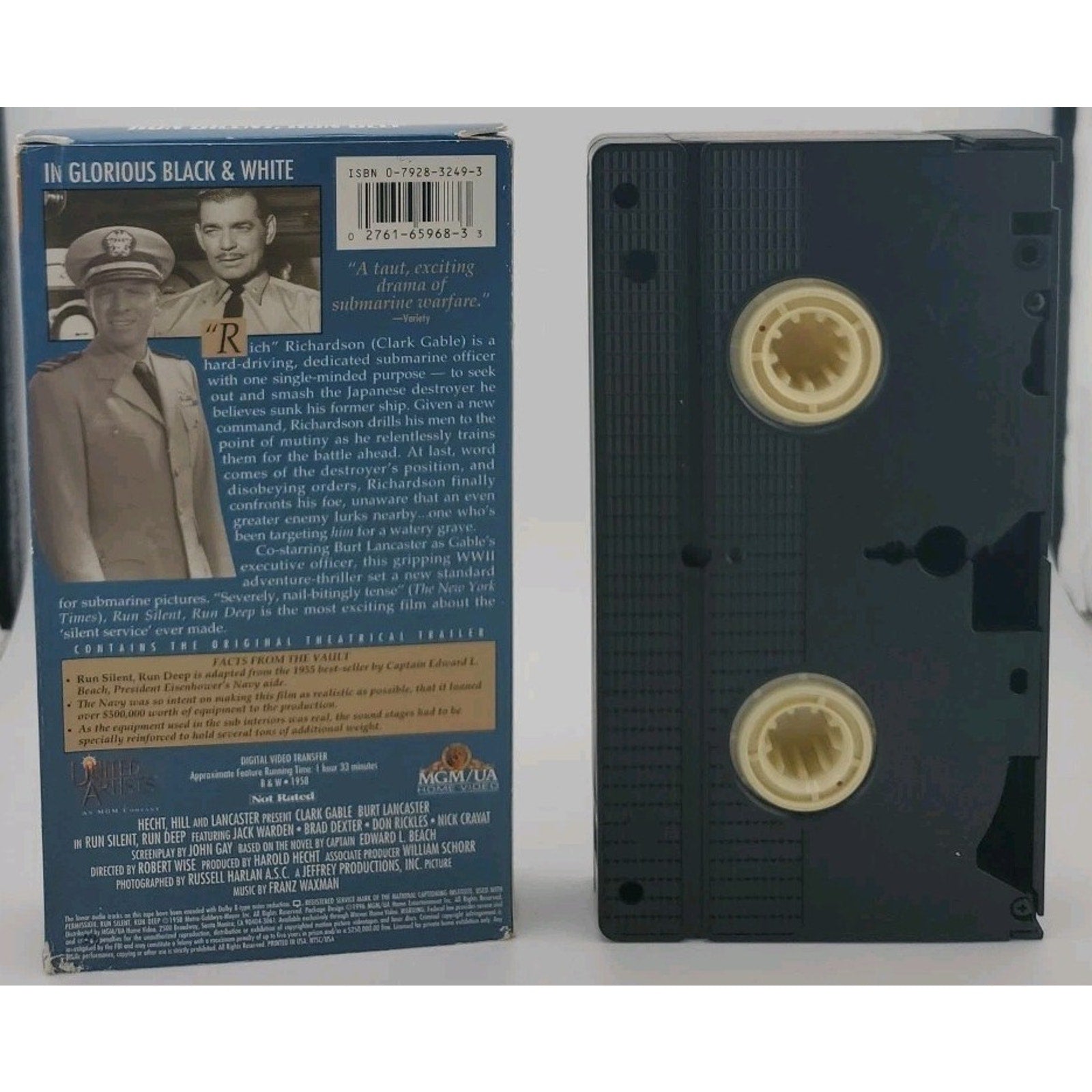 Run Silent, Run Deep (VHS, 1996, Vintage Classics)