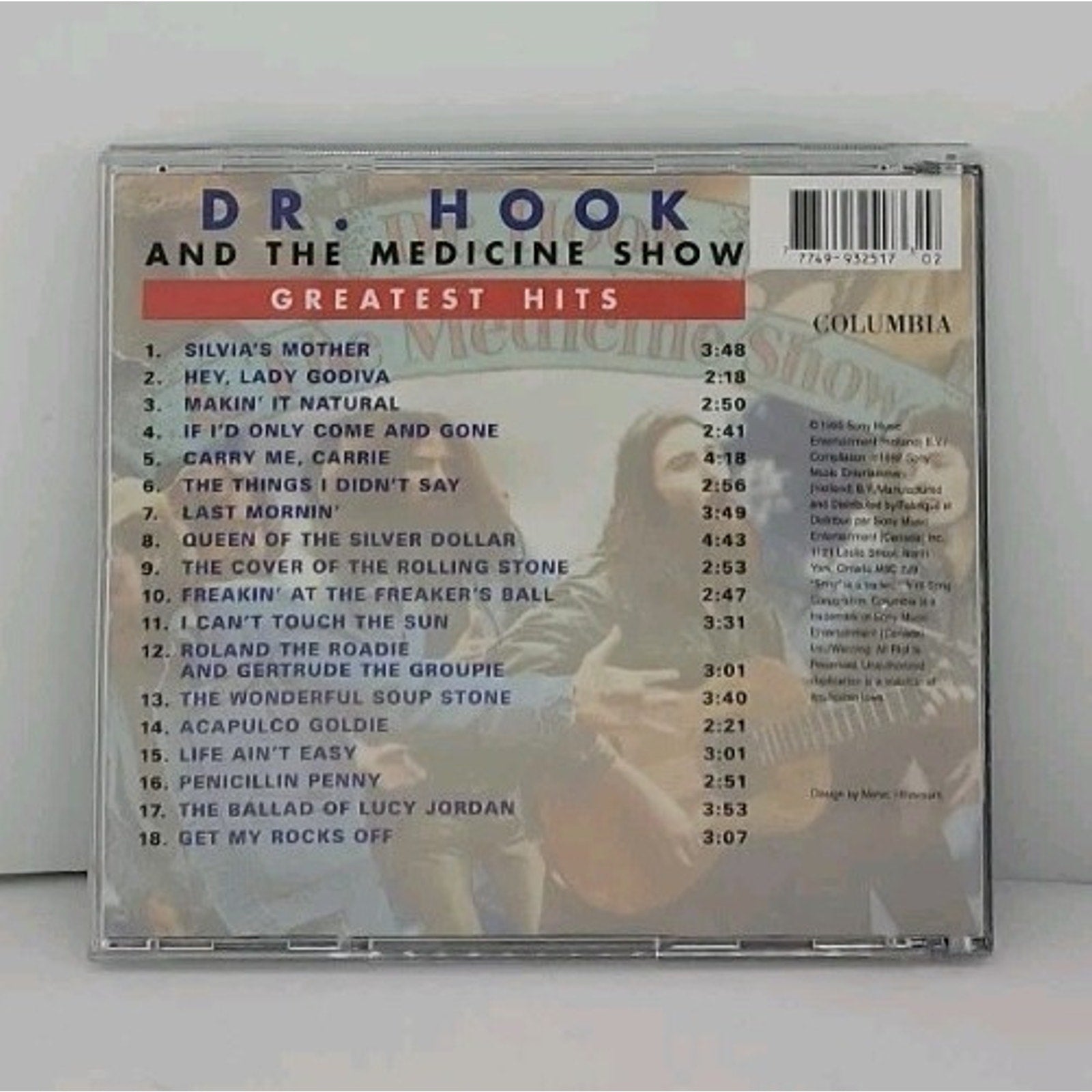 Dr Hook & The Medicine Show Greatest Hits CD