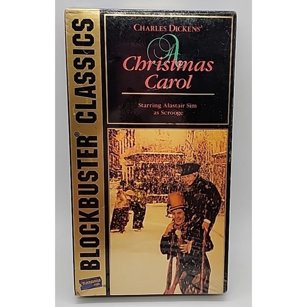Blockbuster Classics - Charles Dickens A Christmas Carol (VHS) *Brand New*