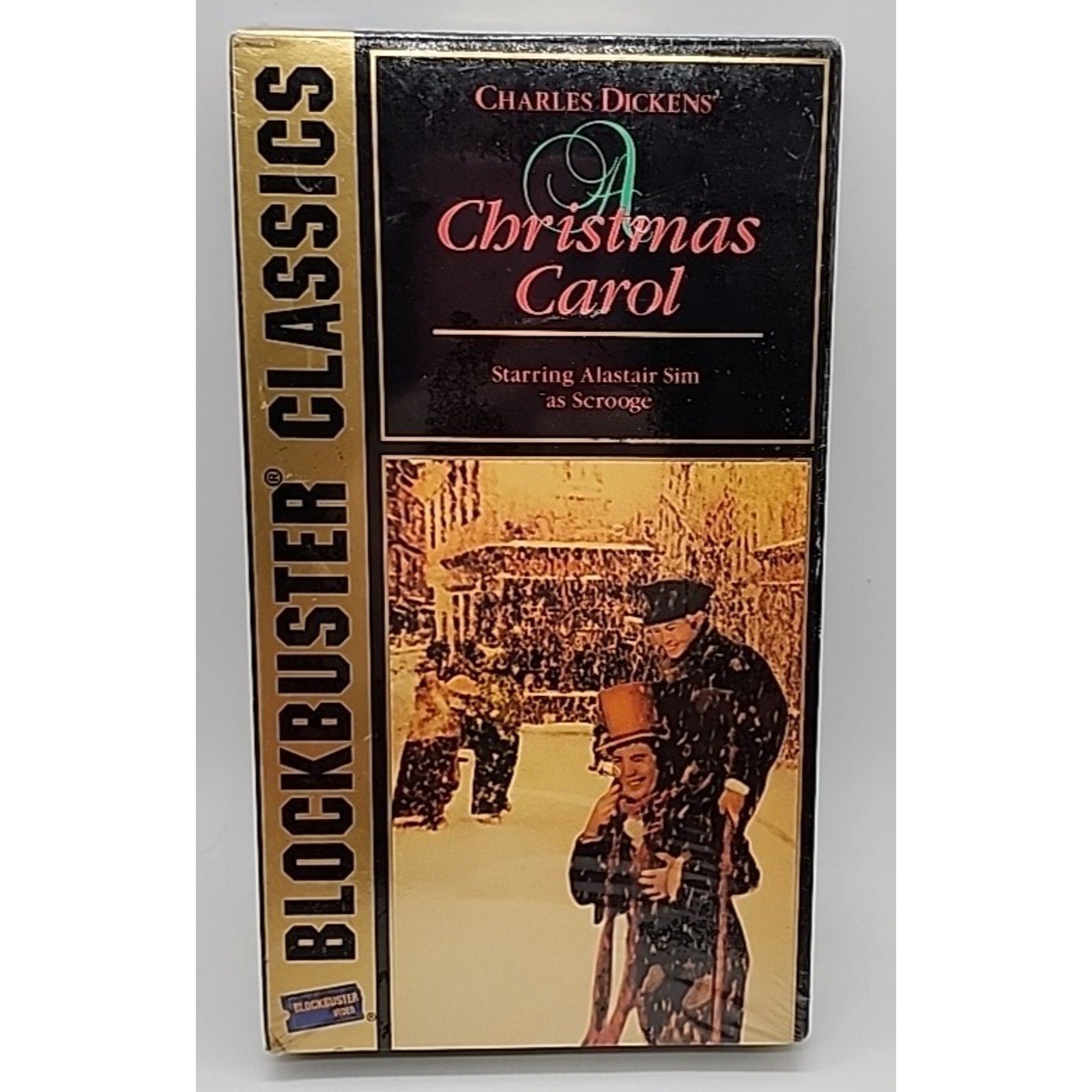Blockbuster Classics - Charles Dickens A Christmas Carol (VHS) *Brand New*