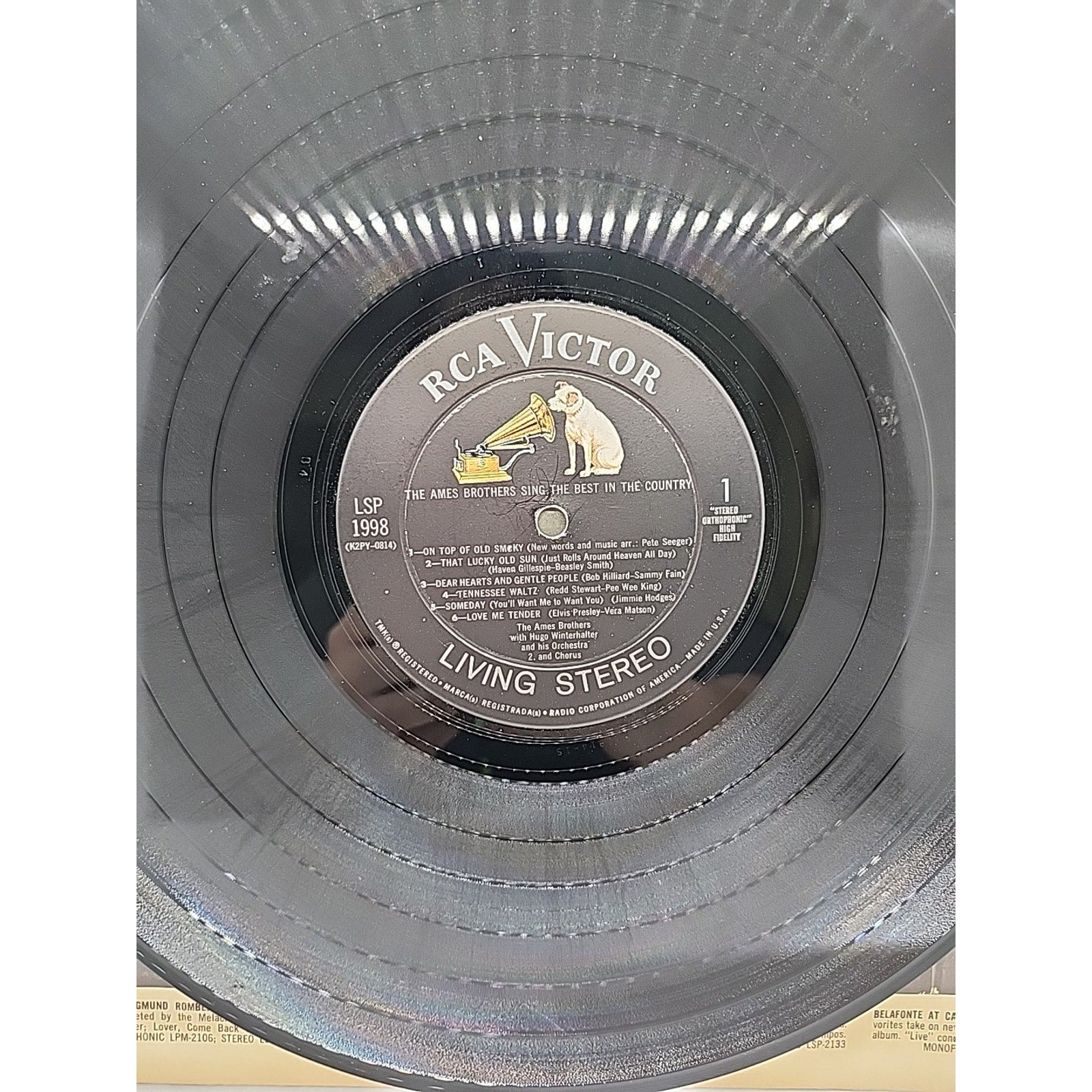 The Ames Brothers Sing The Best In The Country (Record)