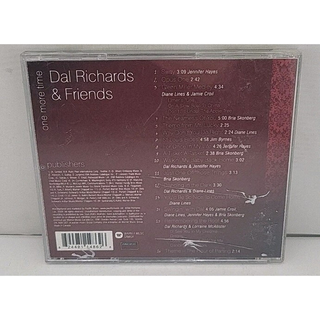 One more Time by Richards, Dal & Friends (CD, 2010)
