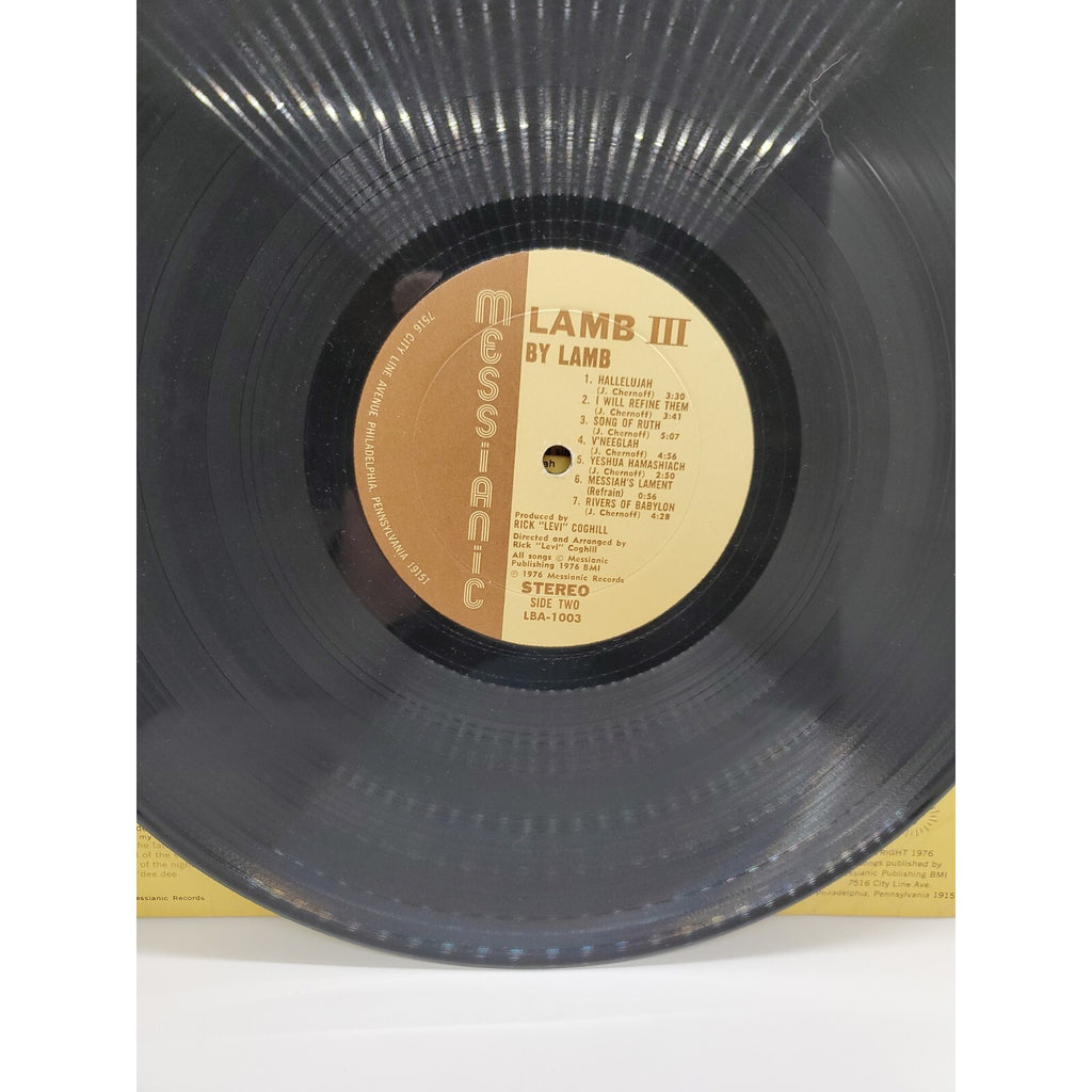 Messianic Lamb III By Lamb (Record)