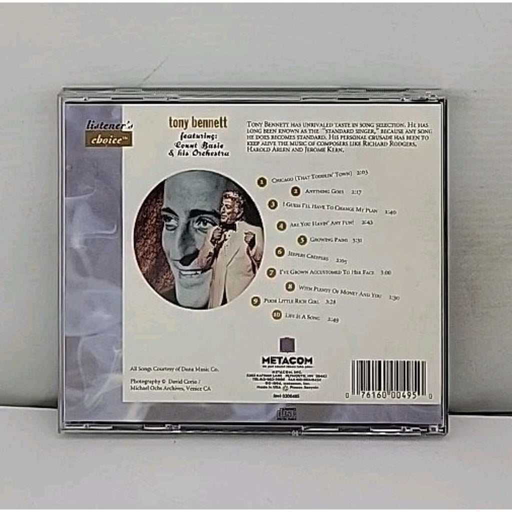 Tony Bennett - The Master of Song (featuring Count Basie & His Orchestra) (CD)