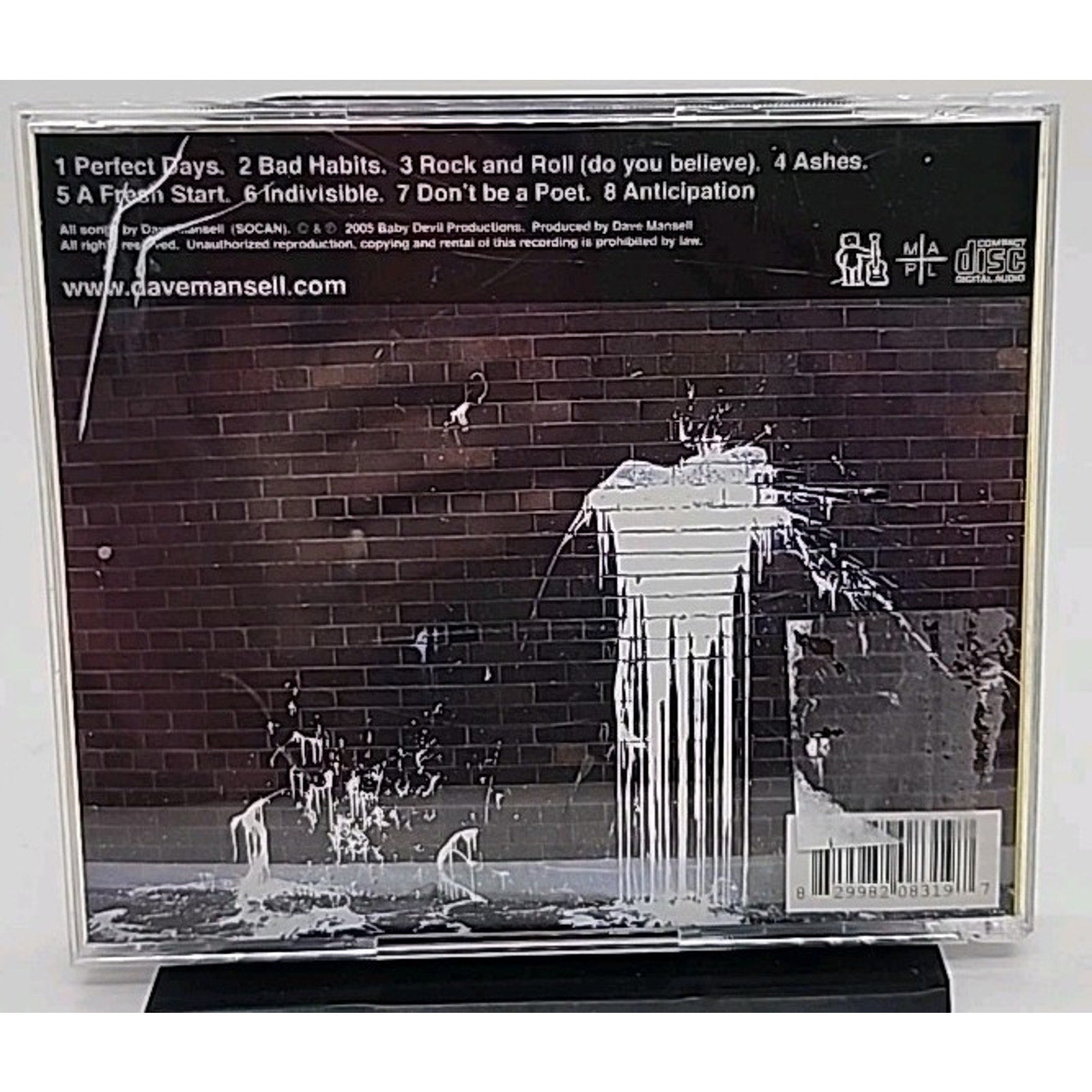 Dave Mansell Perfect Days (CD)