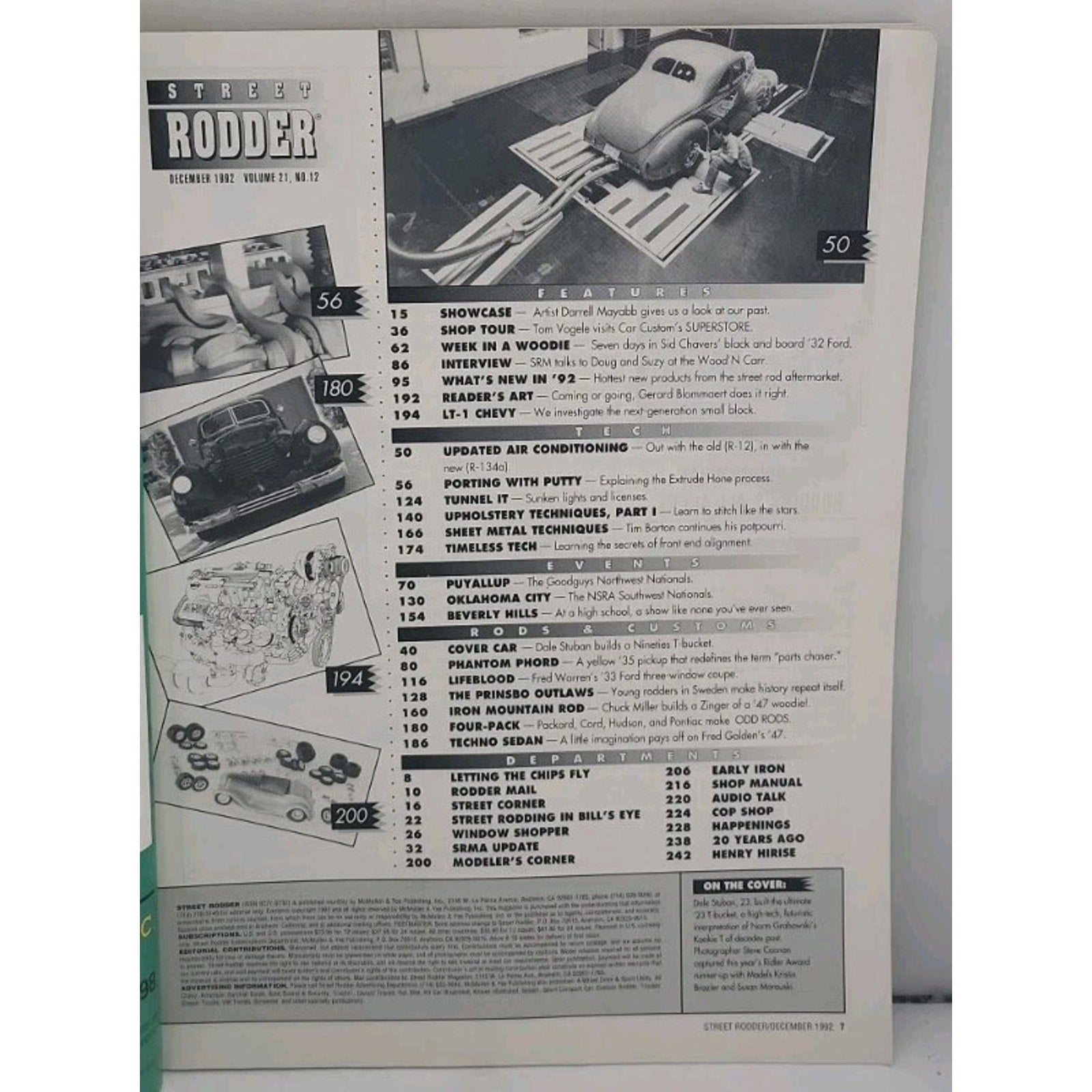 Street Rodder Magazine - December 1992 - Vol. 21 No. 12