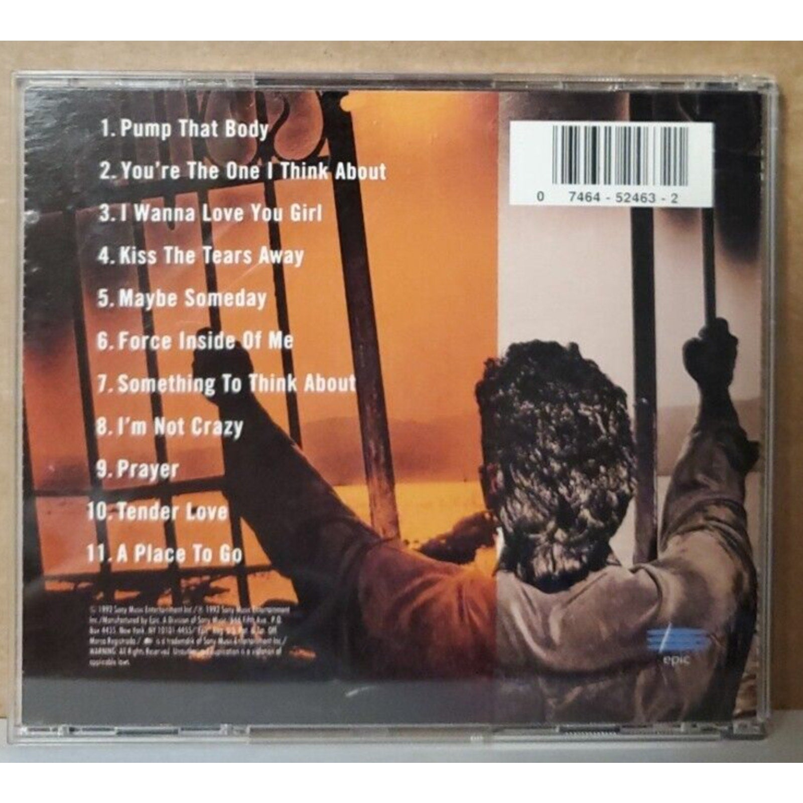 Healing by Stevie B (CD, Sep-1992, Epic)