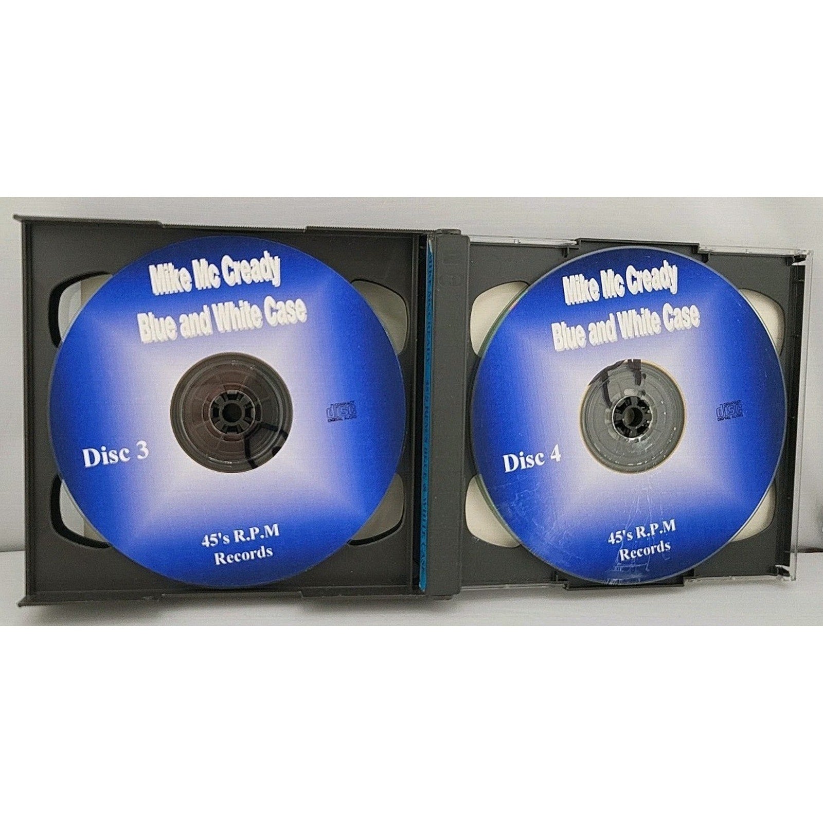 Mike Mccready 45's RPM's Blue & White Case 5 Set CD