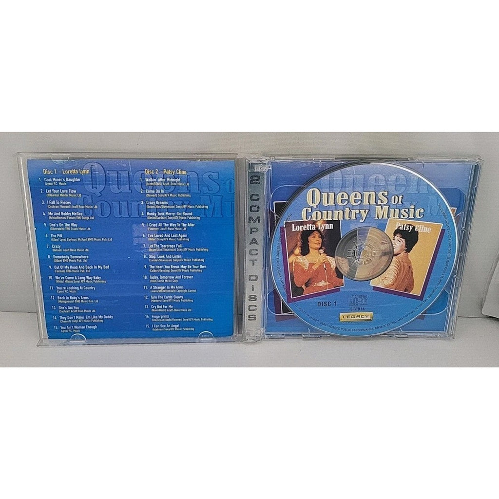 Queens of Country Music [Legacy] by Various Artists (CD, Apr-2005, 2 Discs,...