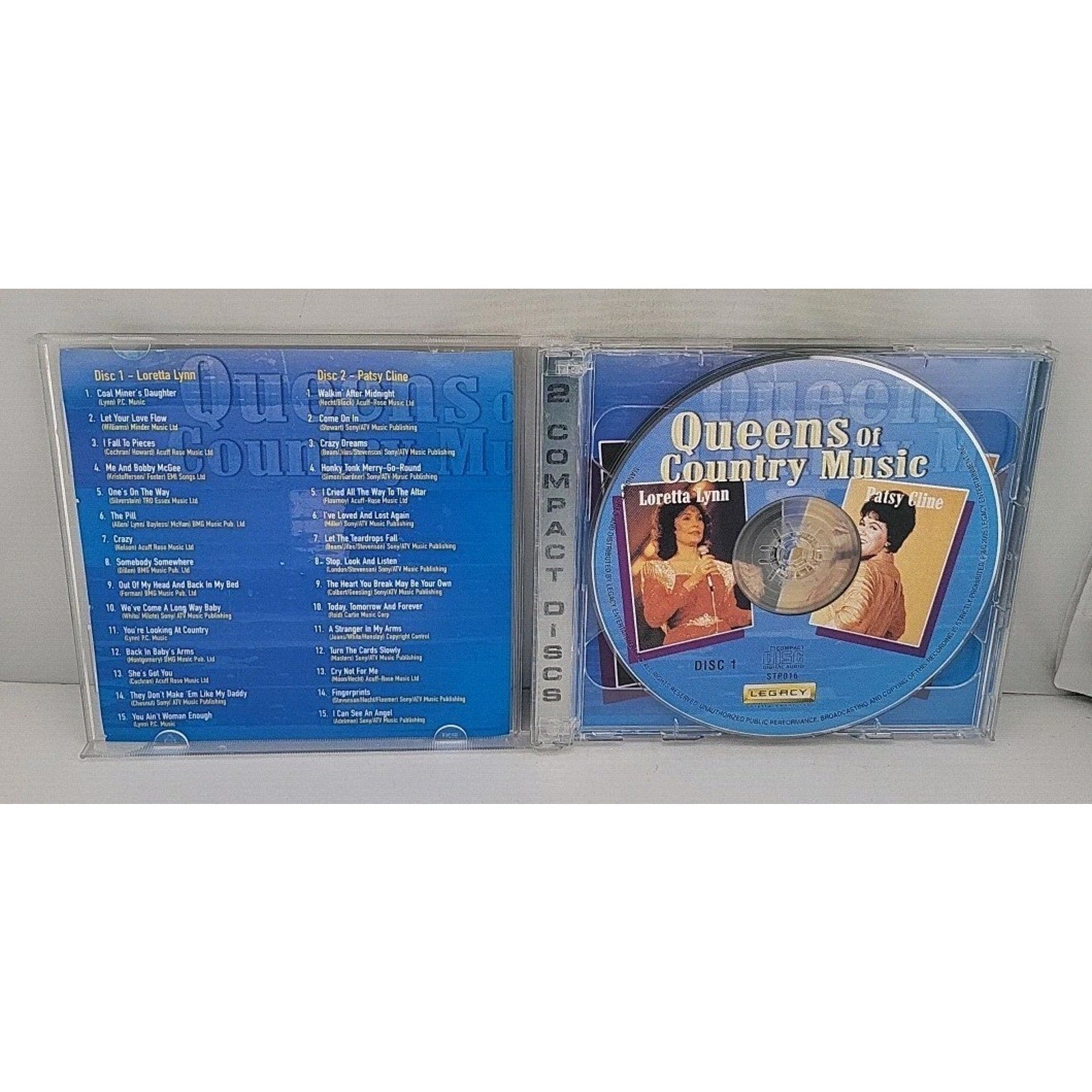 Queens of Country Music [Legacy] by Various Artists (CD, Apr-2005, 2 Discs,...