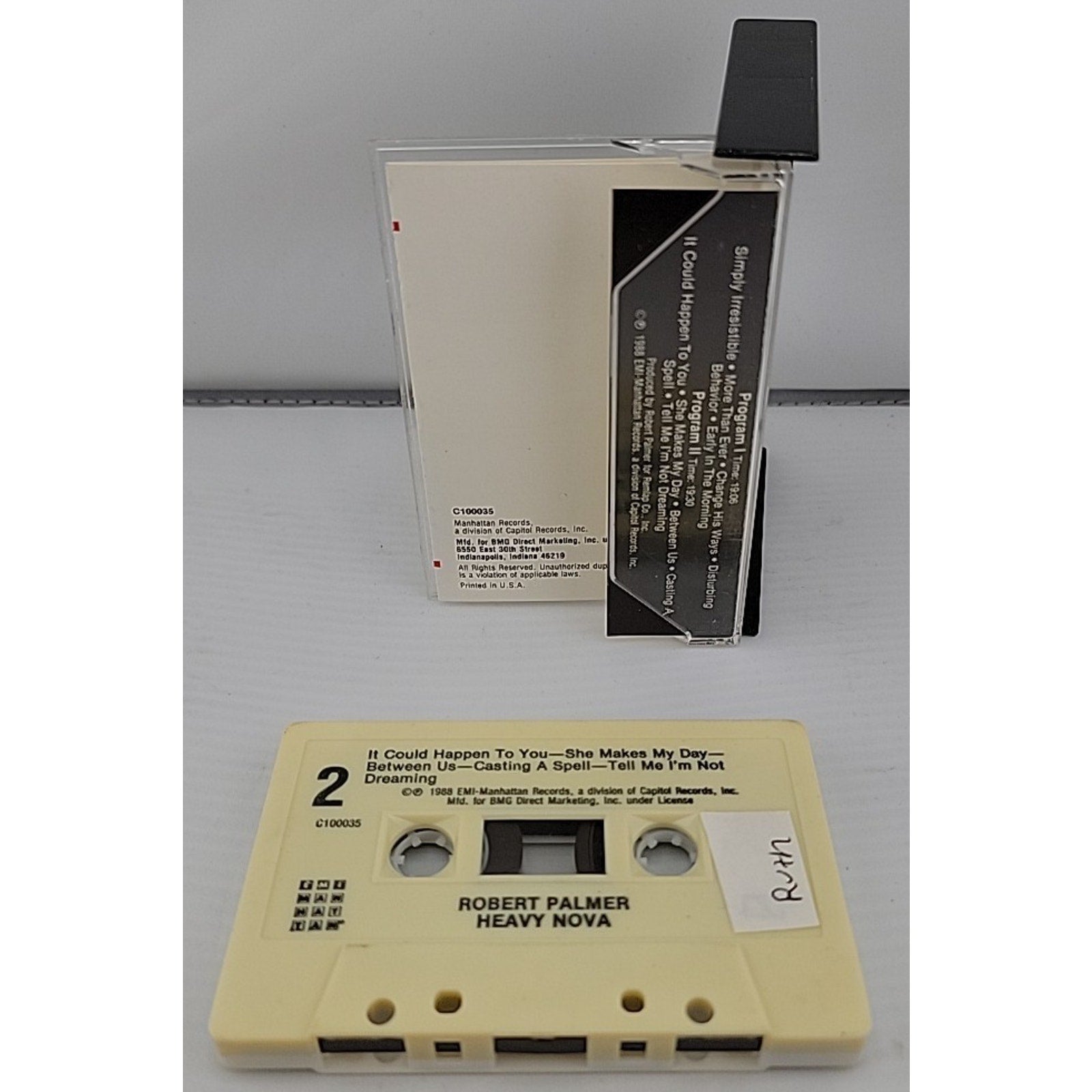 1988 Robert Palmer Heavy Nova (Cassette)