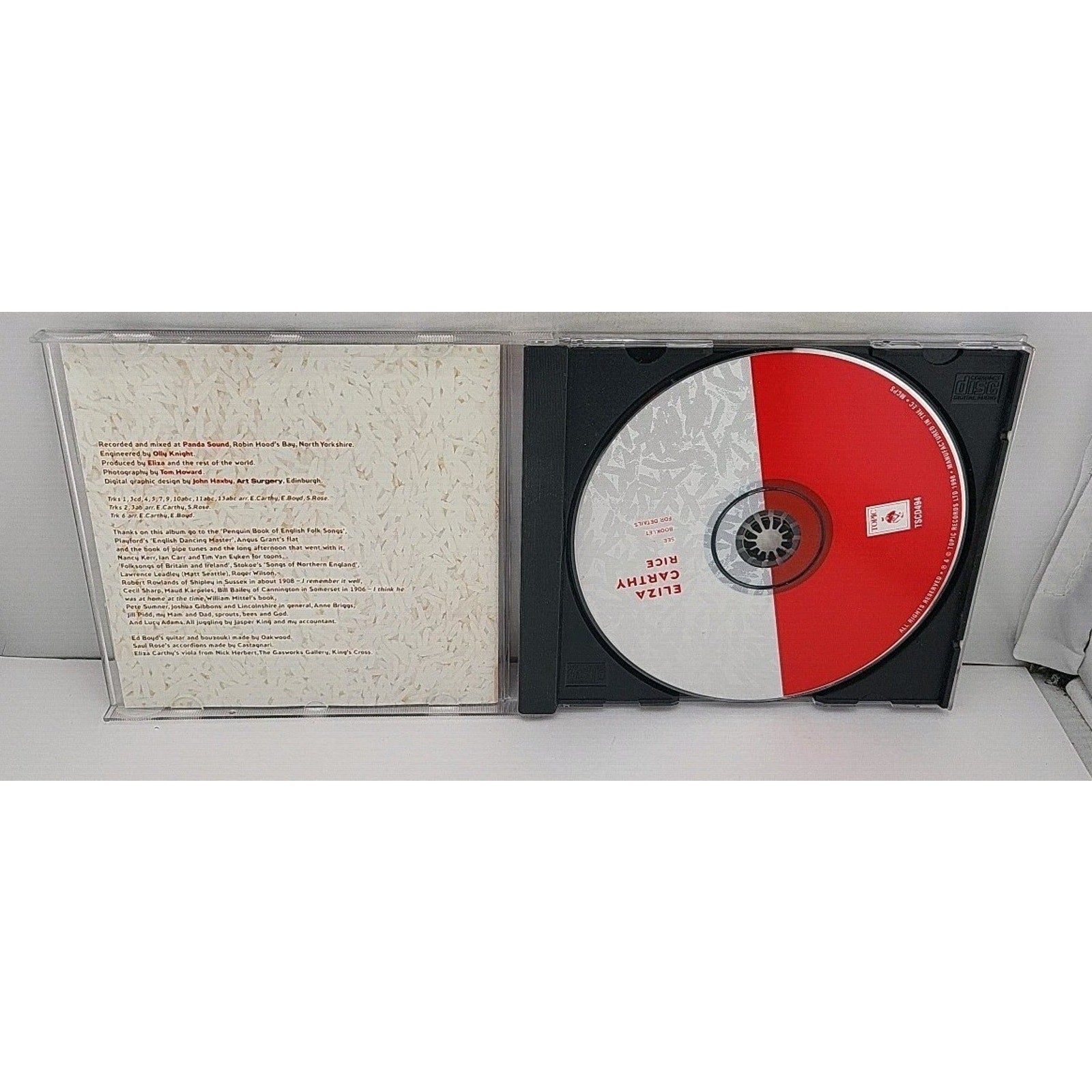 Rice by Carthy, Eliza (CD, 2001)
